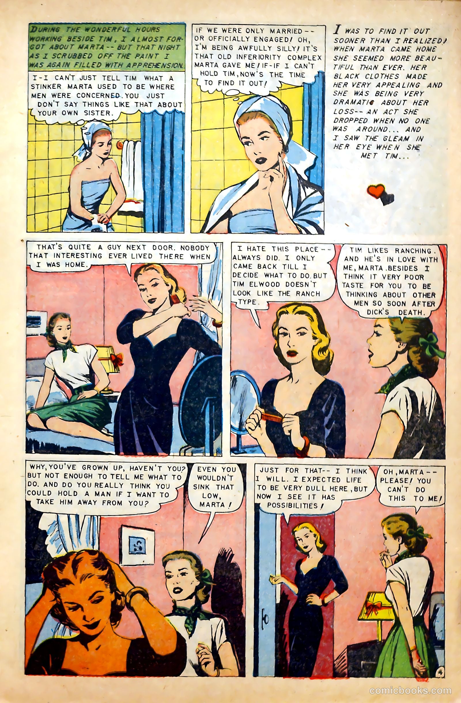 Love at First Sight #20 (1953) — page 13 of 36