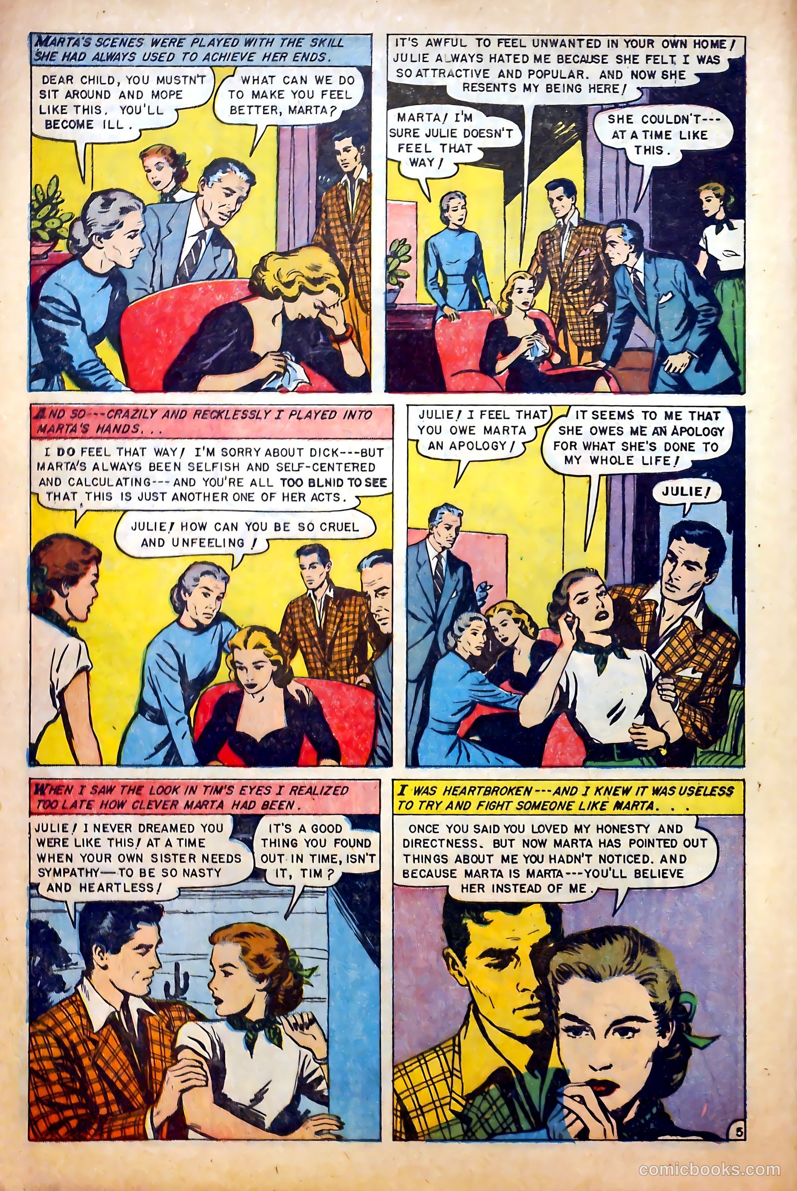Love at First Sight #20 (1953) — page 14 of 36