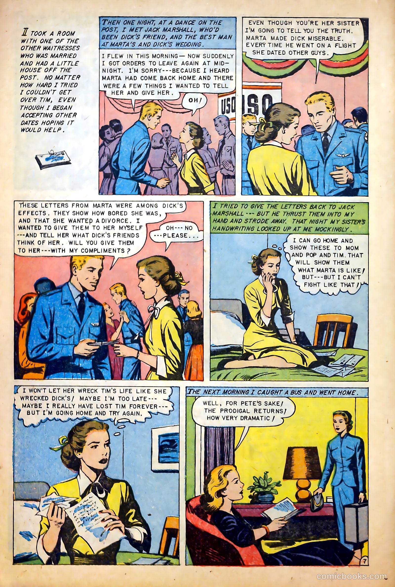 Love at First Sight #20 (1953) — page 16 of 36