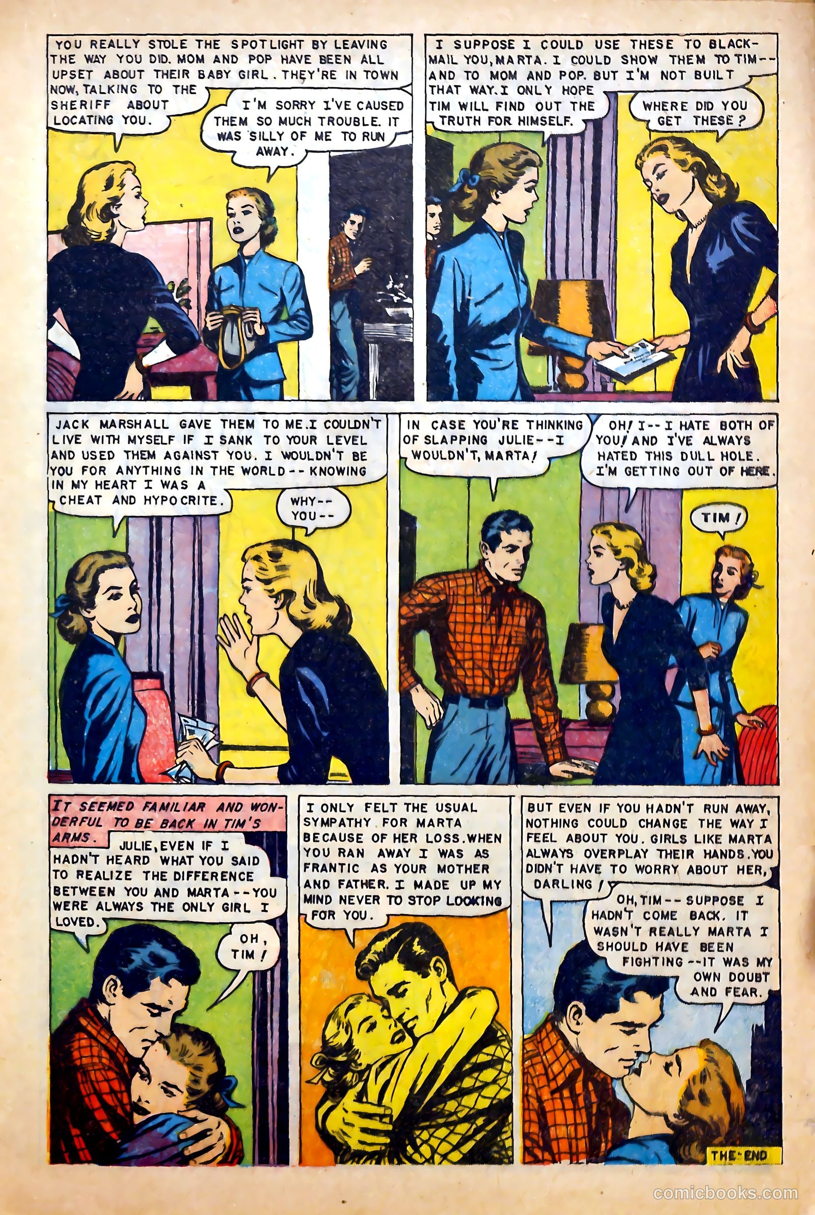 Love at First Sight #20 (1953) — page 17 of 36