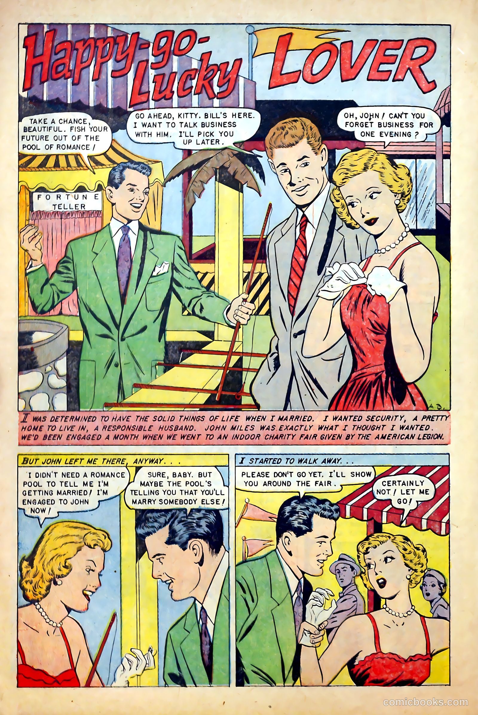 Love at First Sight #20 (1953) — page 18 of 36
