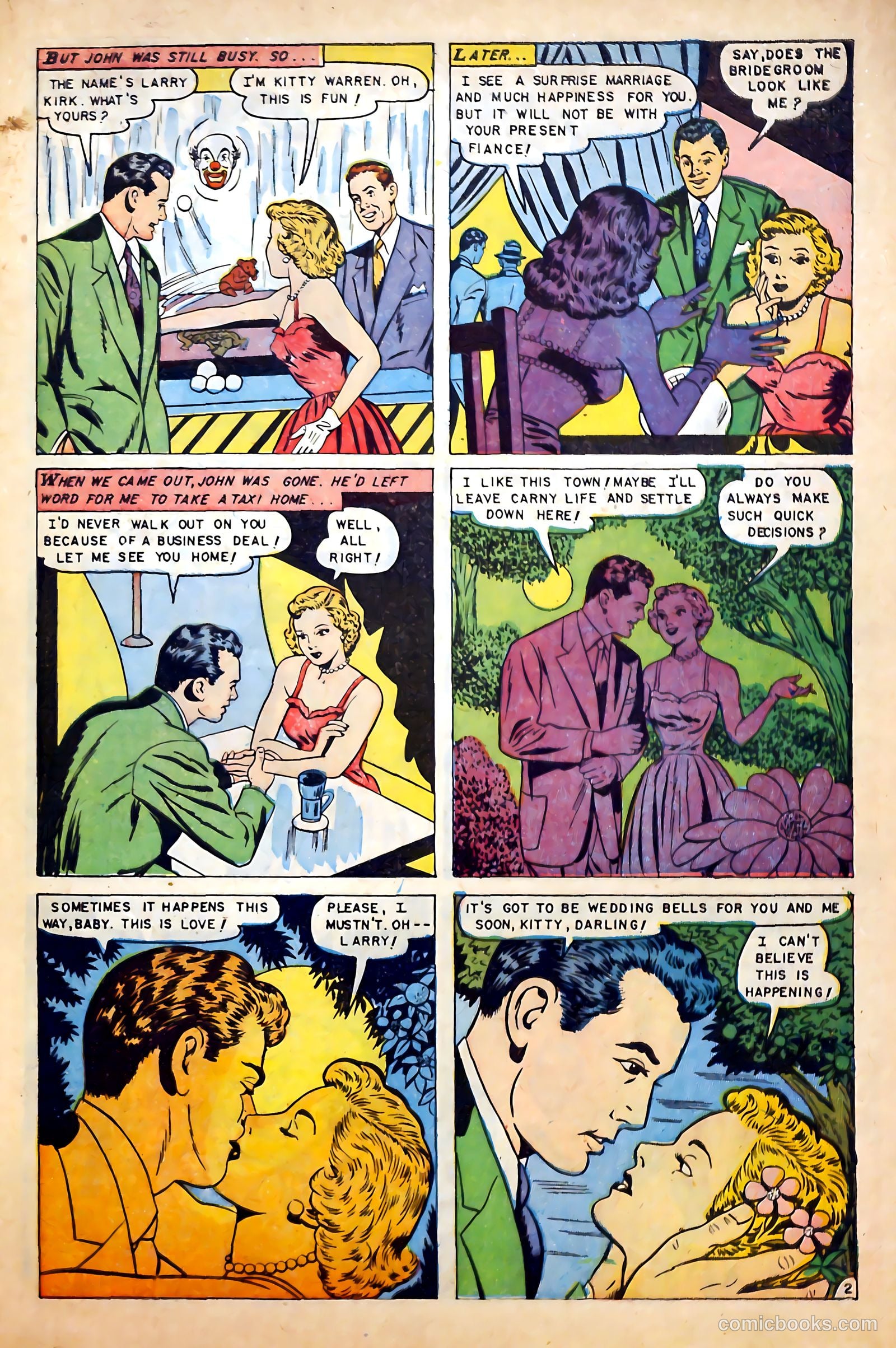 Love at First Sight #20 (1953) — page 19 of 36