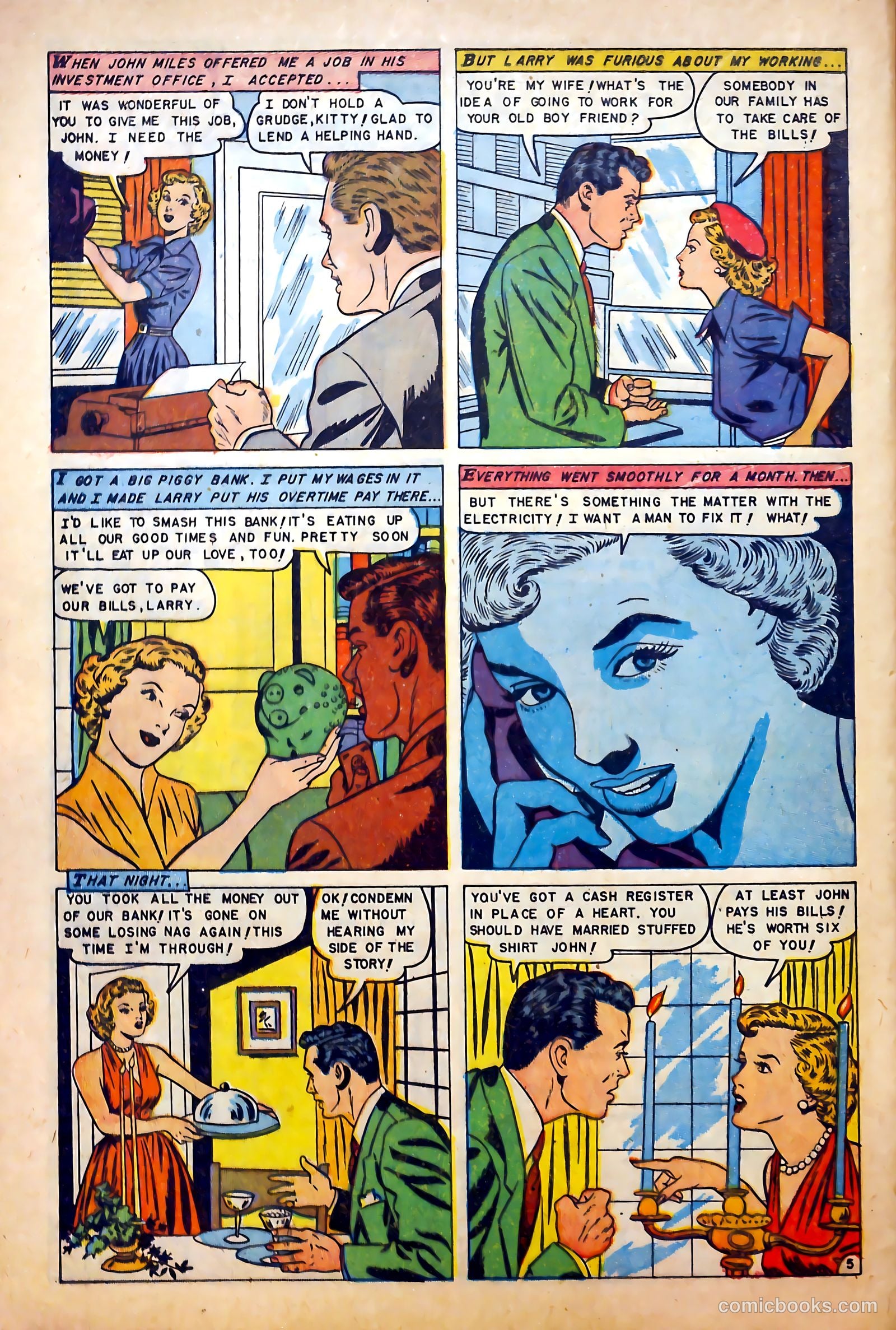 Love at First Sight #20 (1953) — page 22 of 36