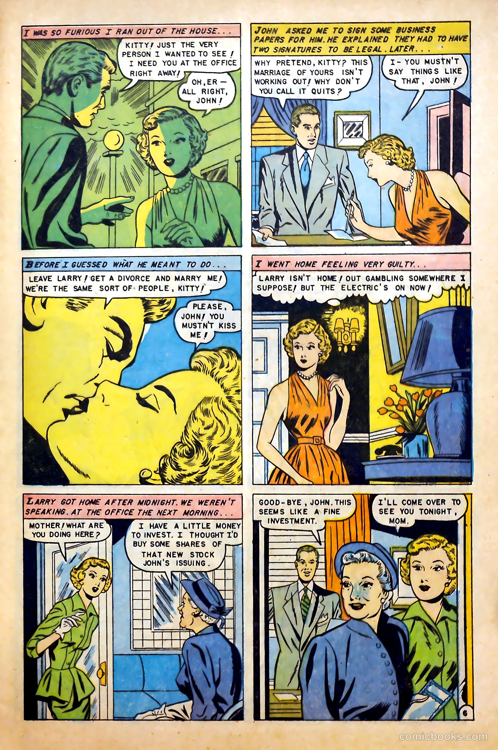 Love at First Sight #20 (1953) — page 23 of 36