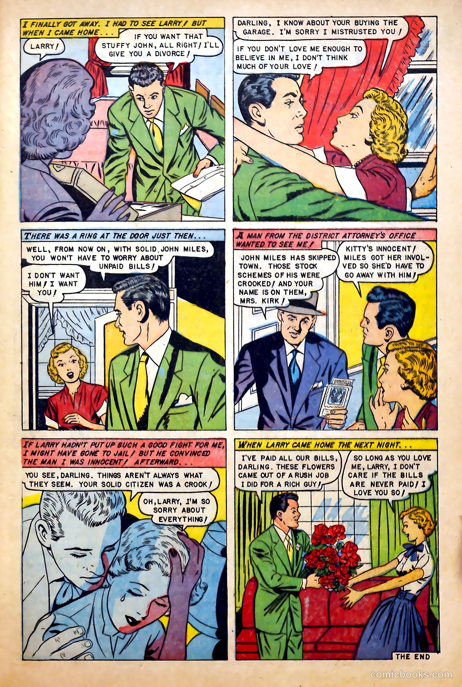 Love at First Sight #20 (1953) — page 25 of 36