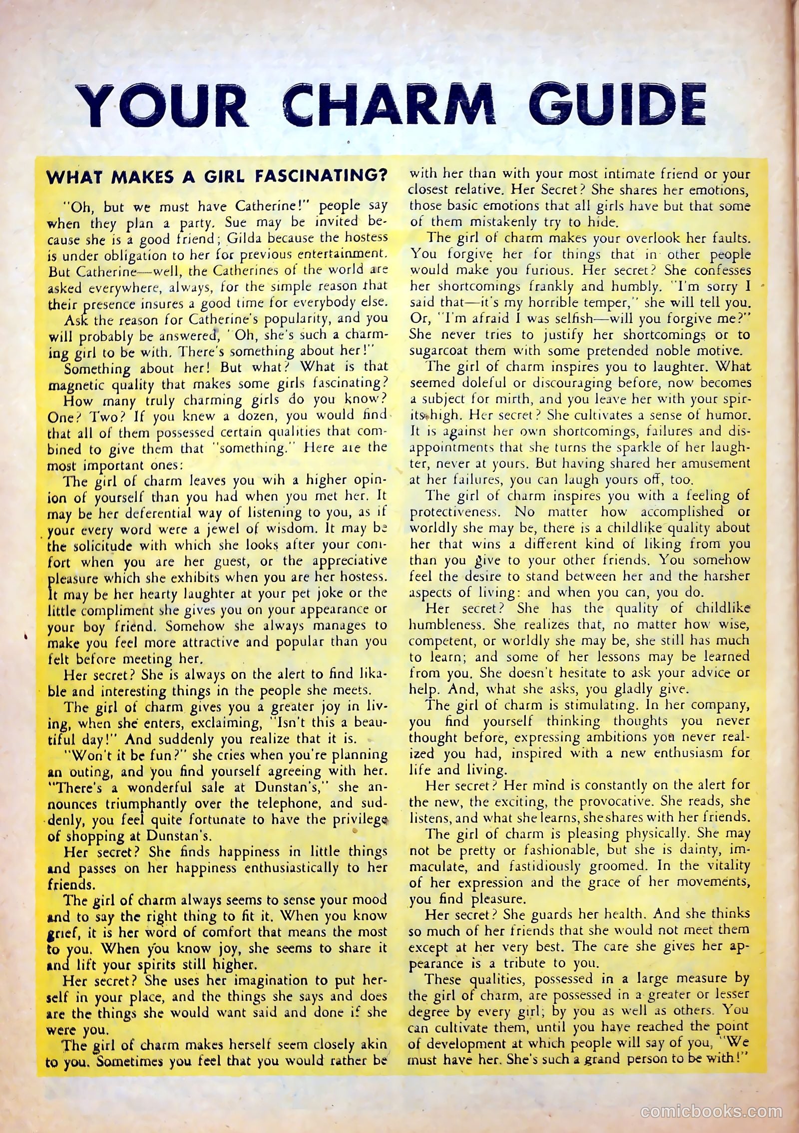 Love at First Sight #20 (1953) — page 26 of 36