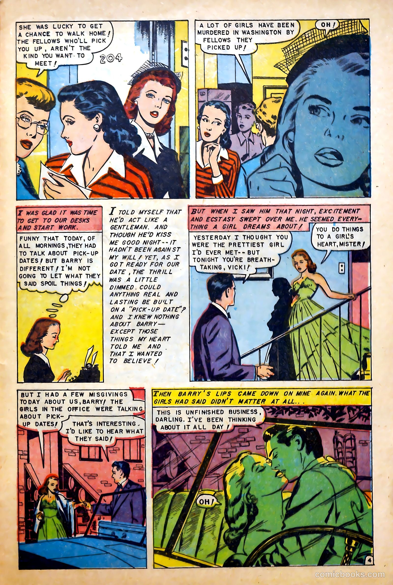 Love at First Sight #20 (1953) — page 31 of 36