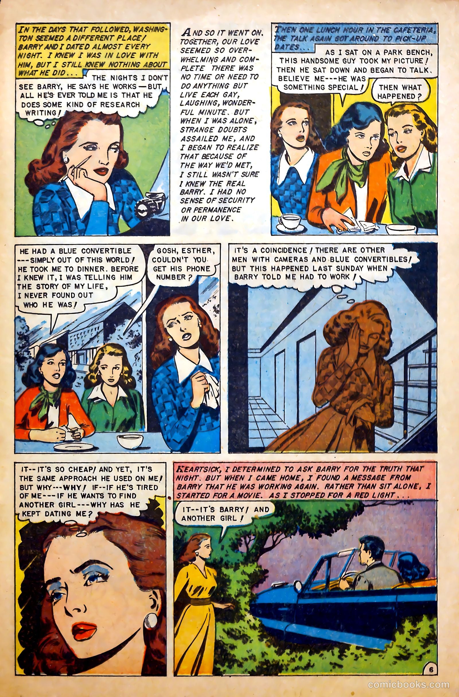 Love at First Sight #20 (1953) — page 33 of 36