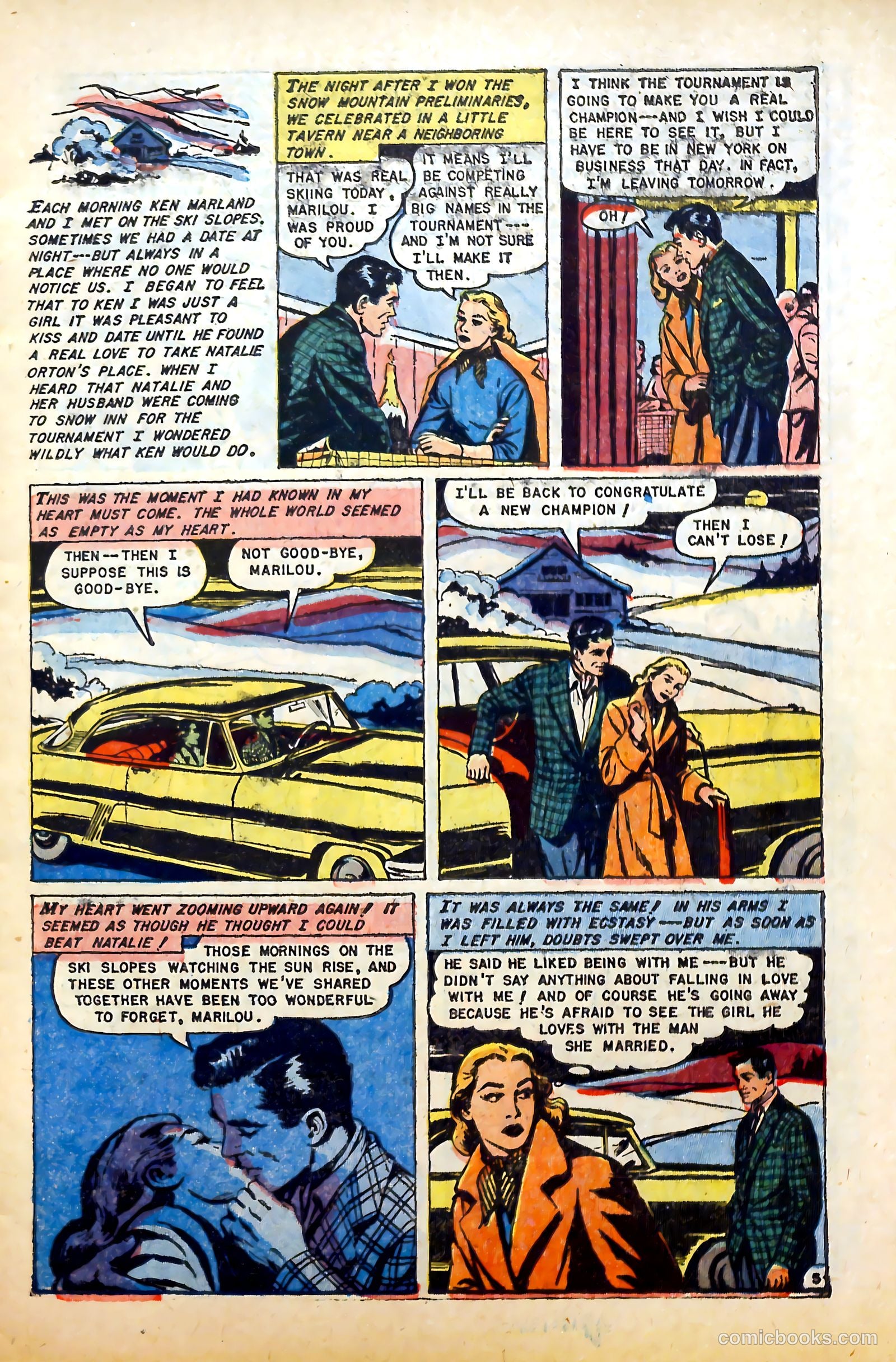 Love at First Sight #21 (1953) — page 7 of 36