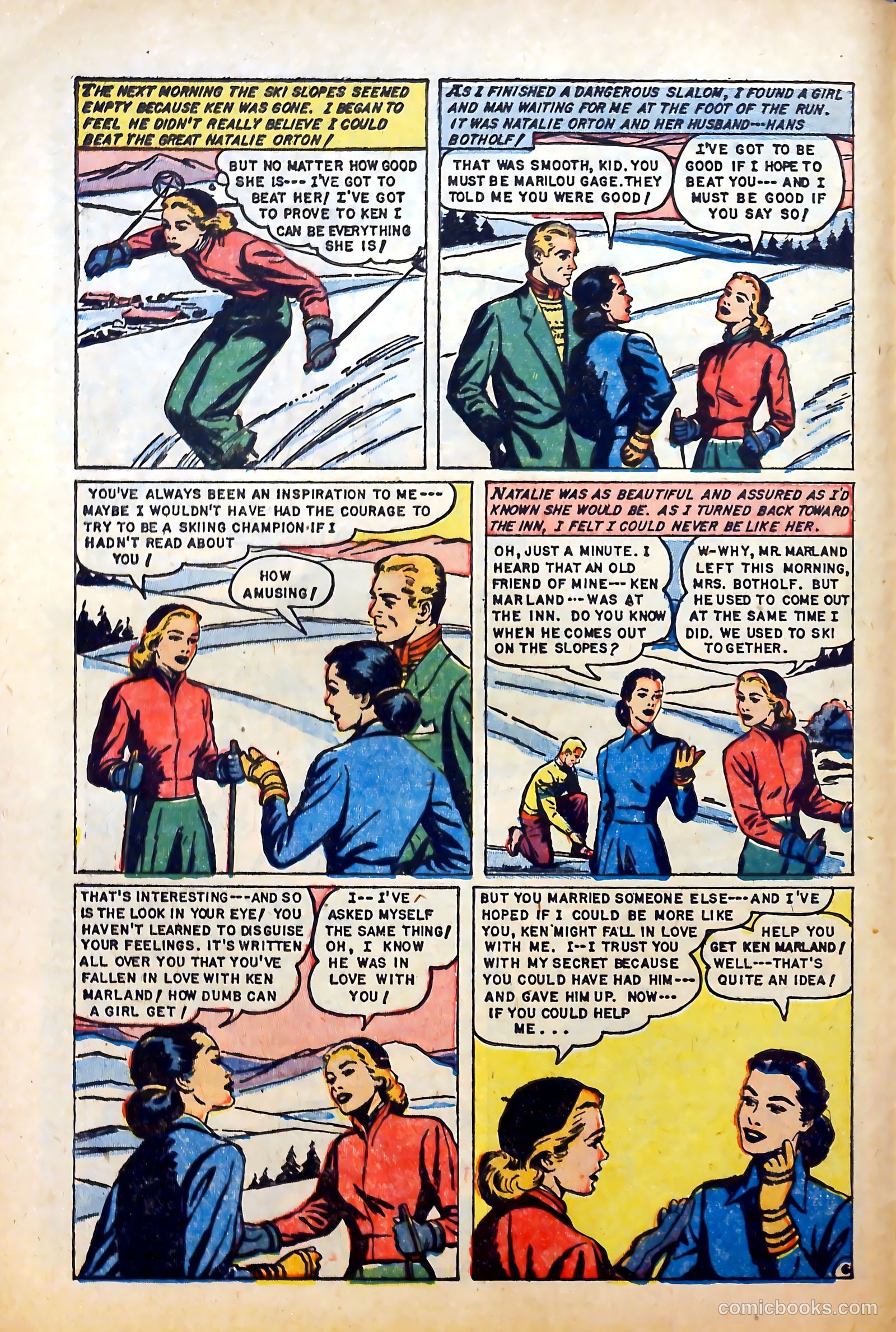 Love at First Sight #21 (1953) — page 8 of 36