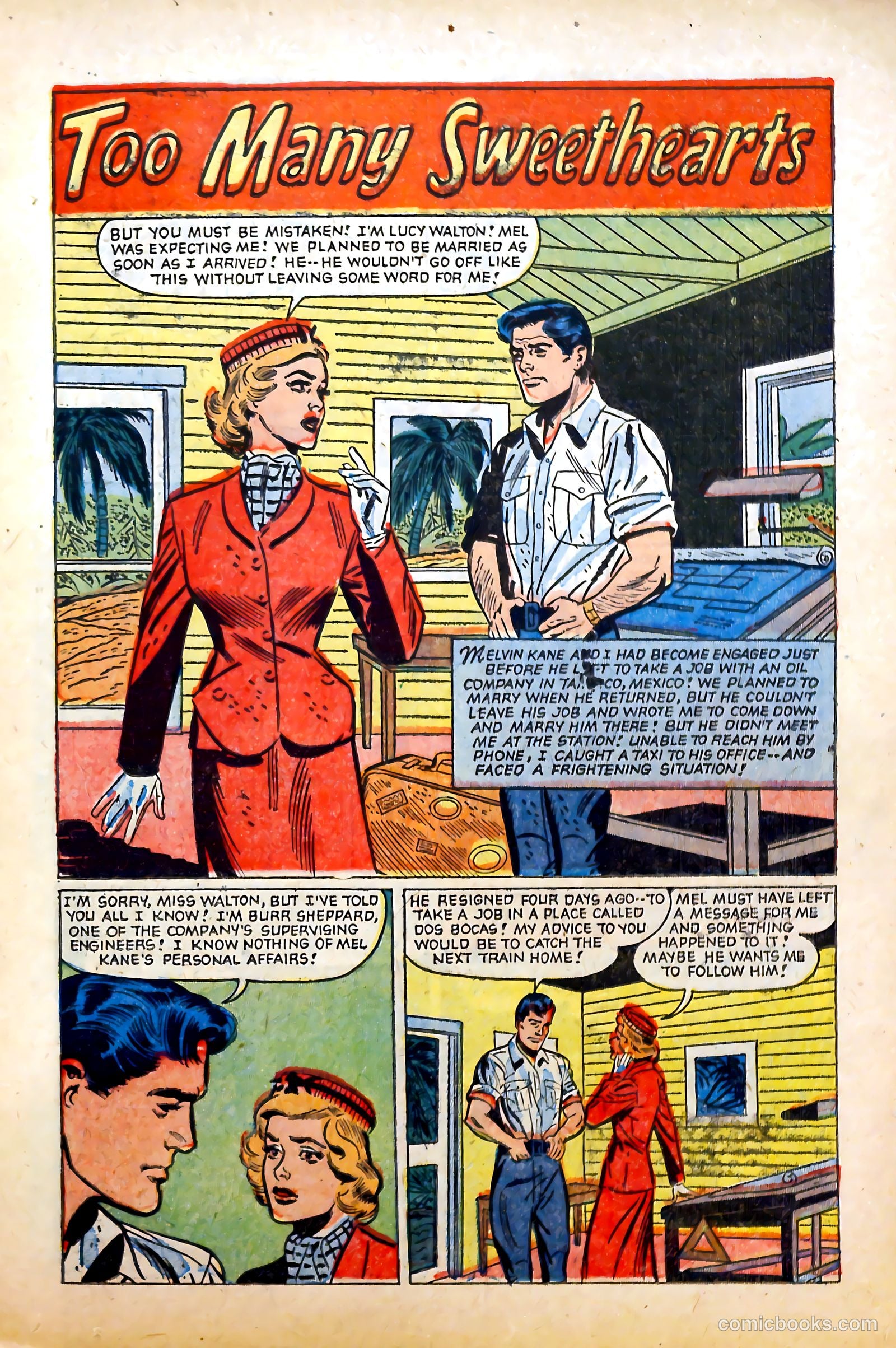 Love at First Sight #21 (1953) — page 11 of 36