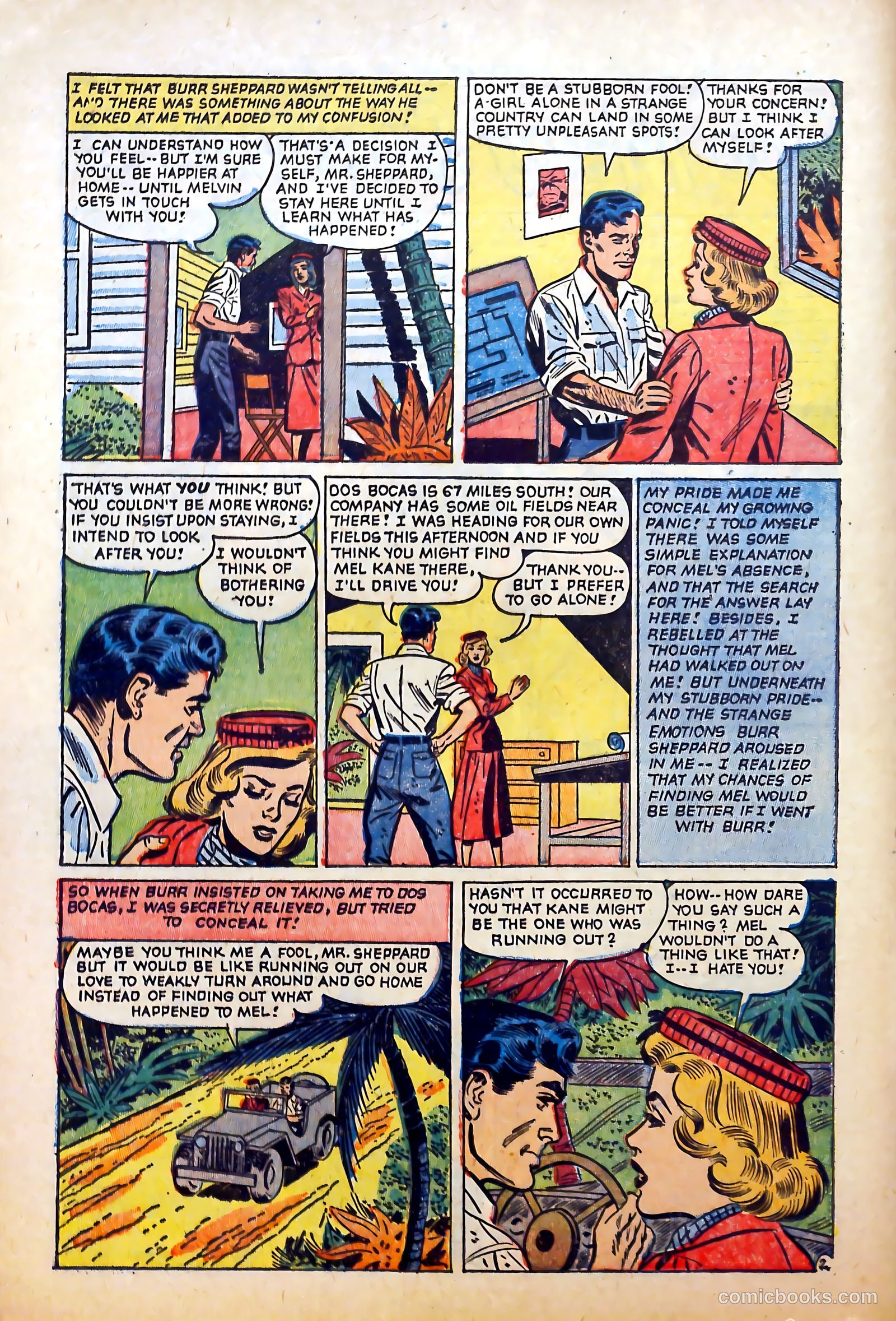 Love at First Sight #21 (1953) — page 12 of 36