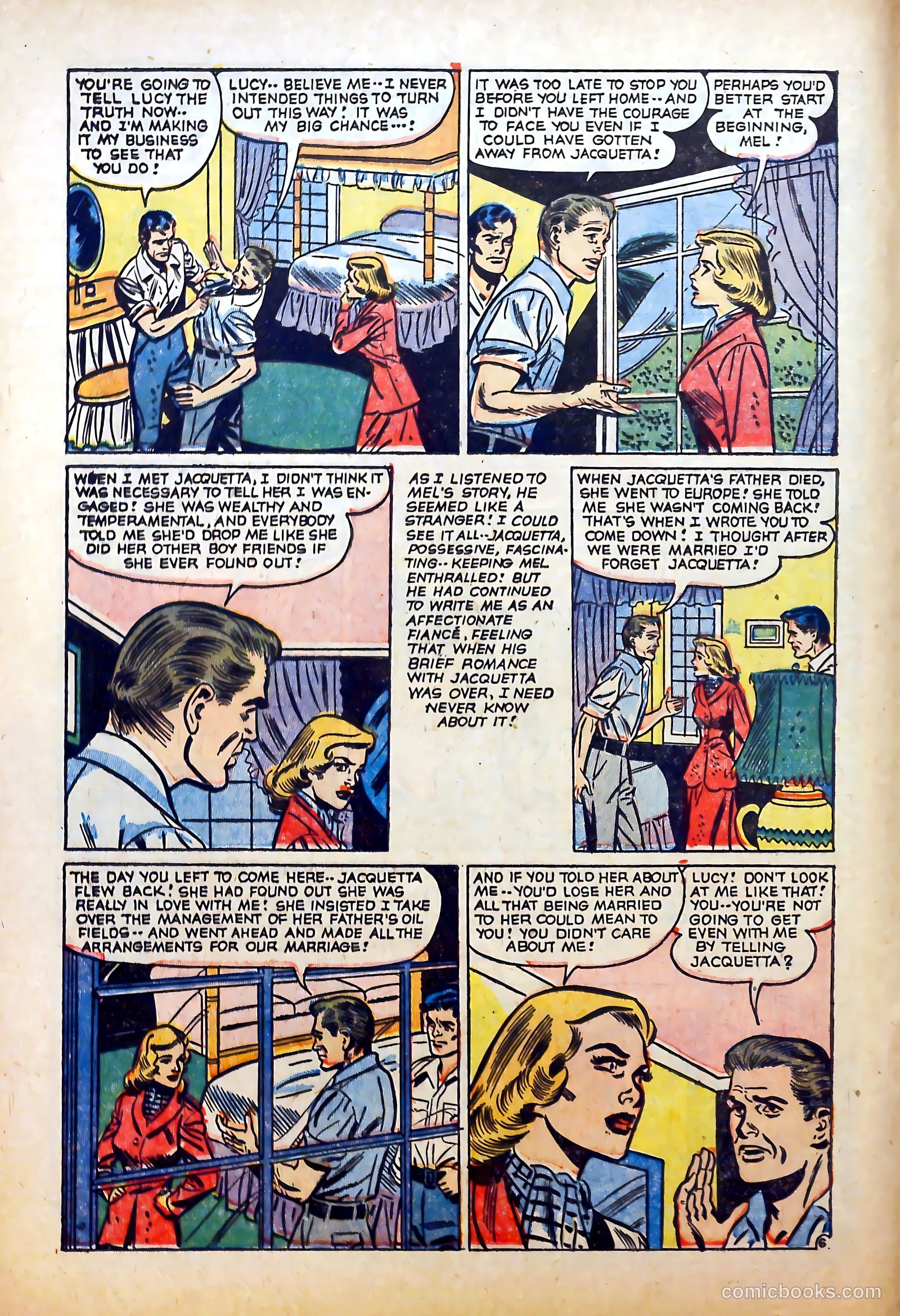 Love at First Sight #21 (1953) — page 16 of 36