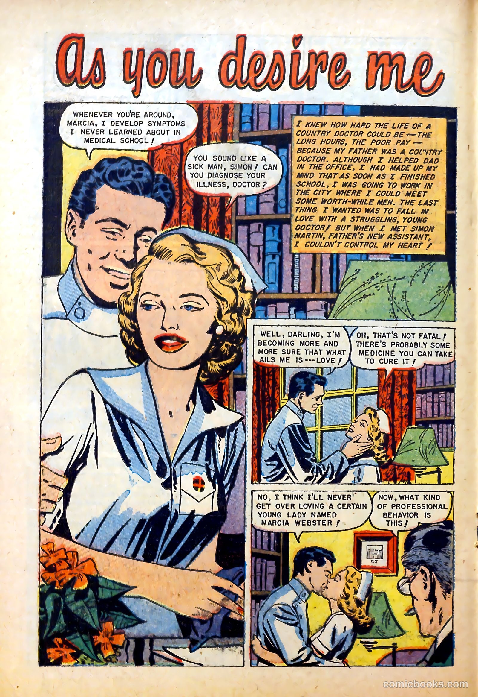 Love at First Sight #21 (1953) — page 18 of 36
