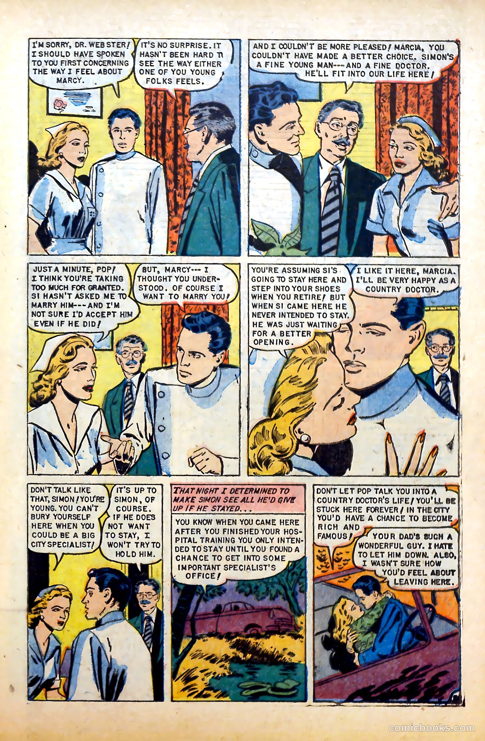 Love at First Sight #21 (1953) — page 19 of 36