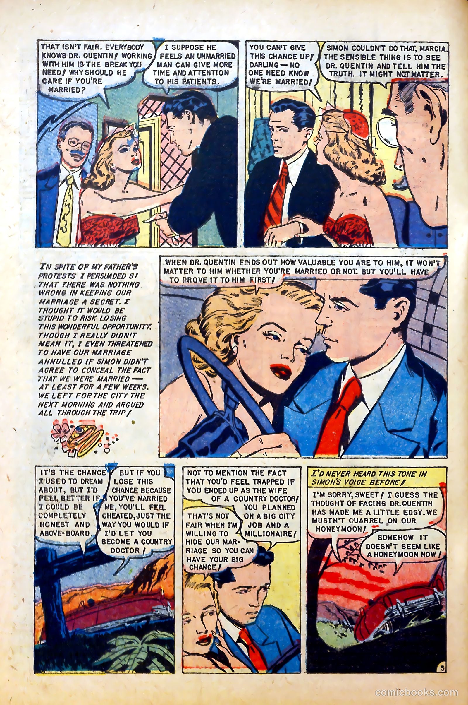 Love at First Sight #21 (1953) — page 22 of 36