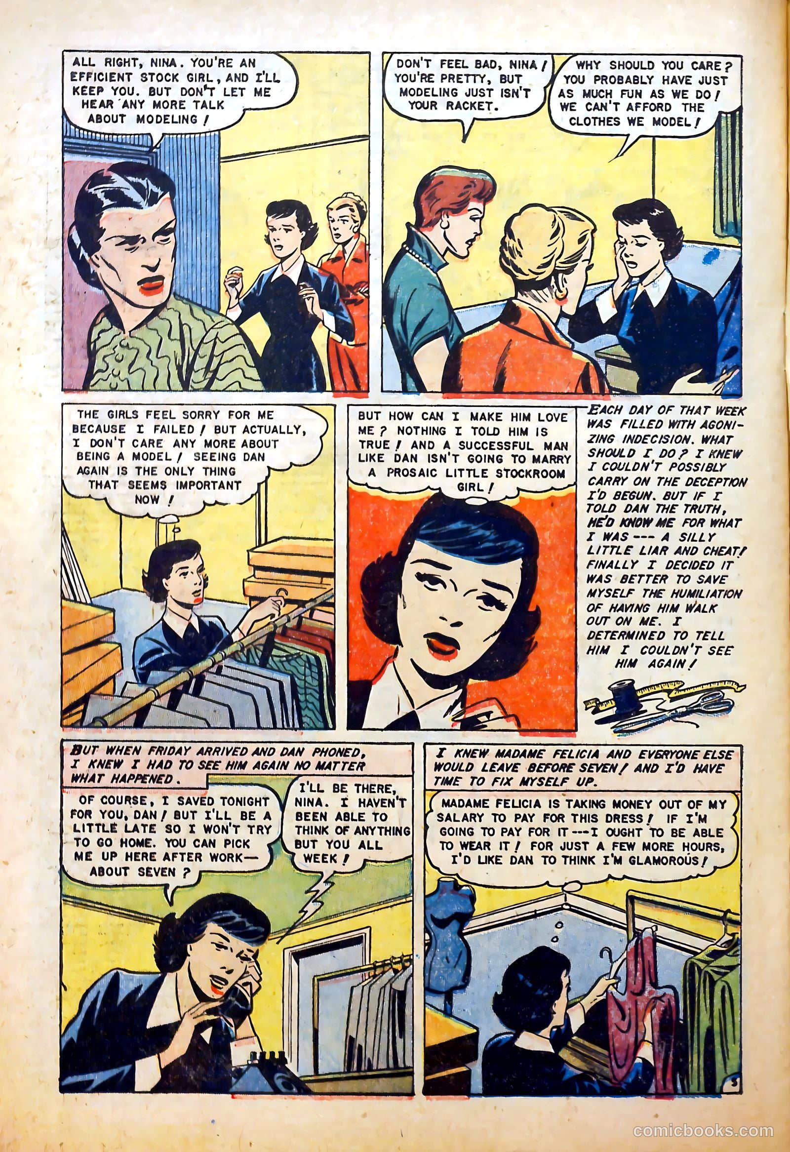 Love at First Sight #21 (1953) — page 32 of 36
