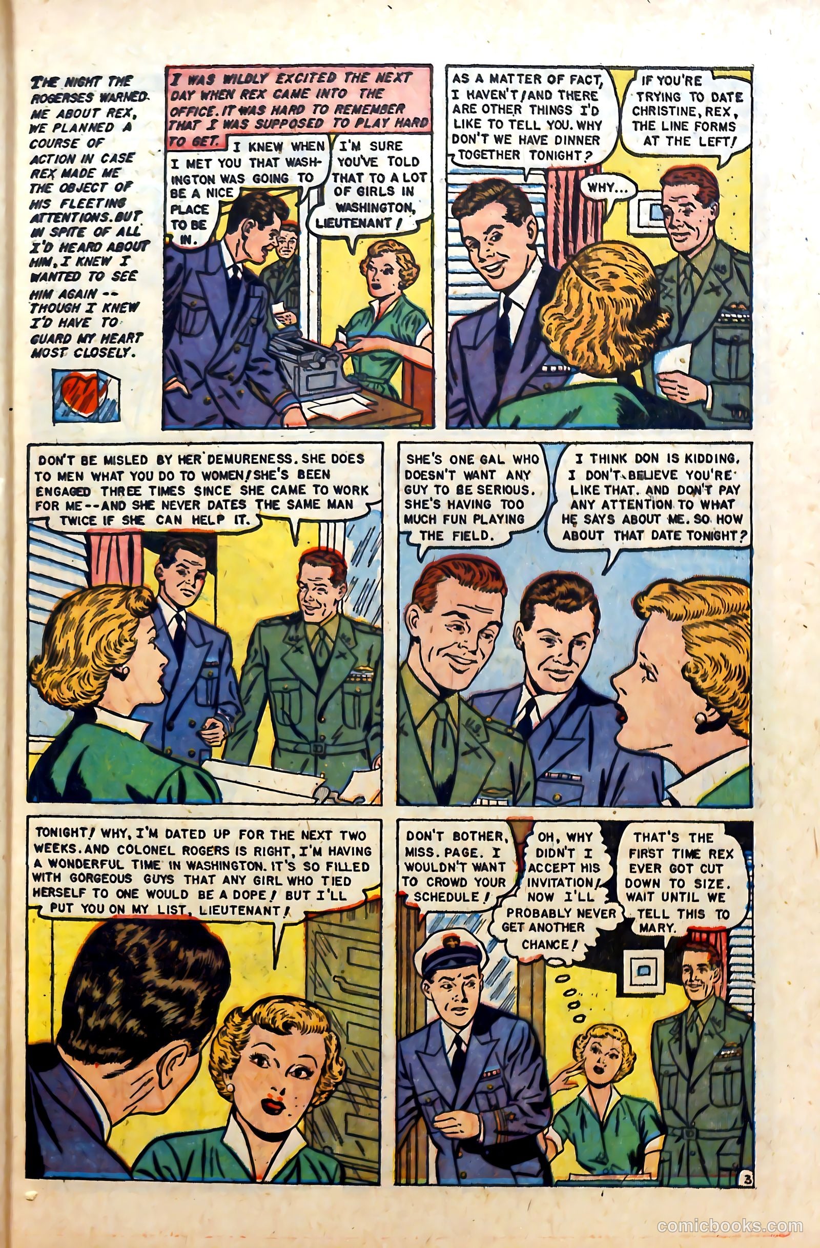 Love at First Sight #22 (1953) — page 5 of 36