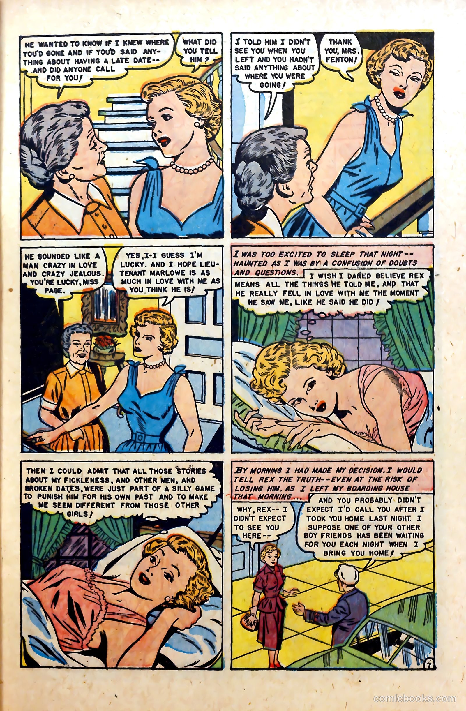 Love at First Sight #22 (1953) — page 9 of 36