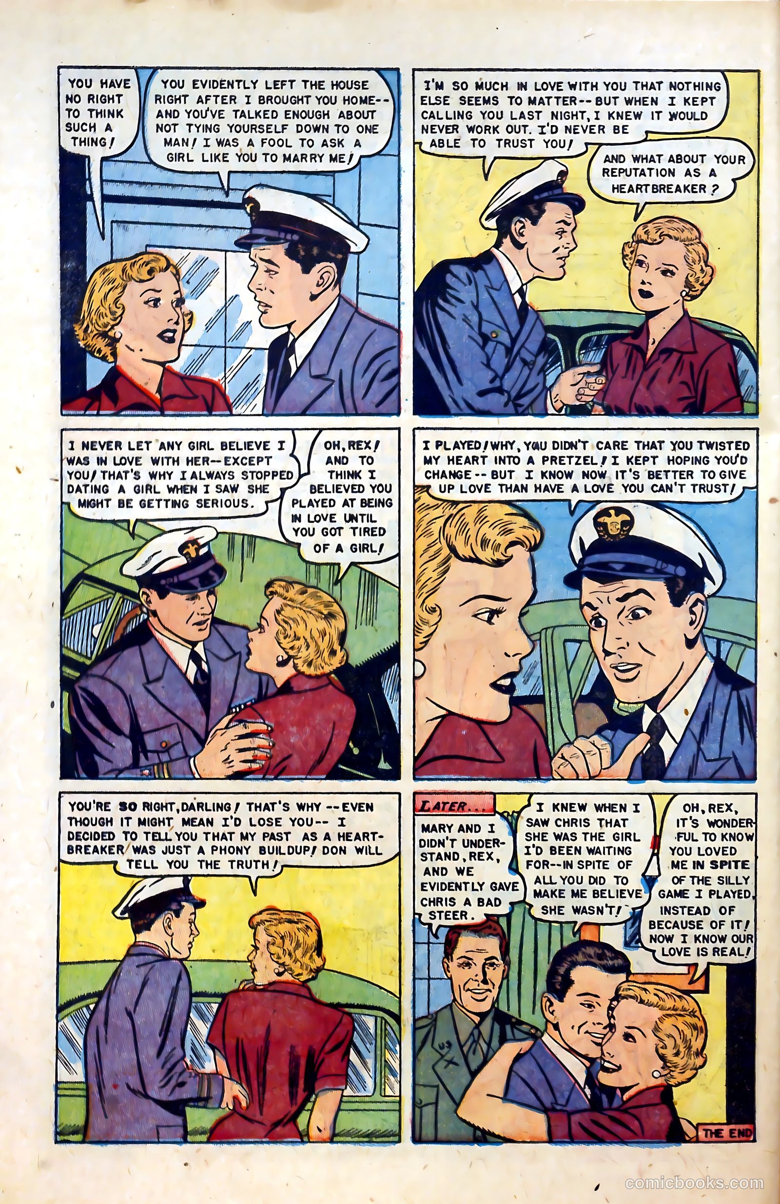 Love at First Sight #22 (1953) — page 10 of 36