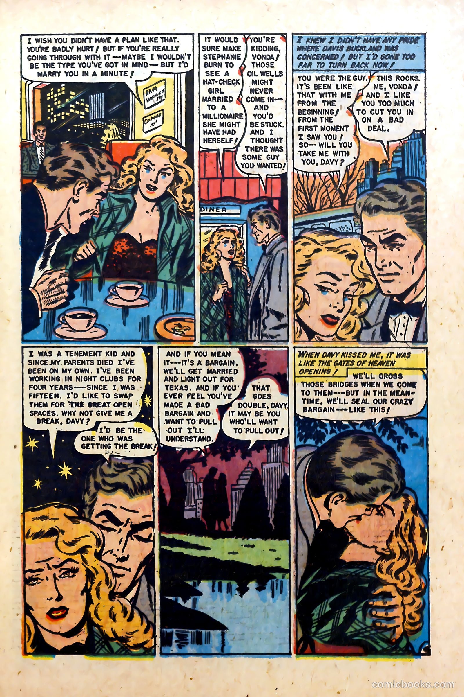 Love at First Sight #22 (1953) — page 21 of 36