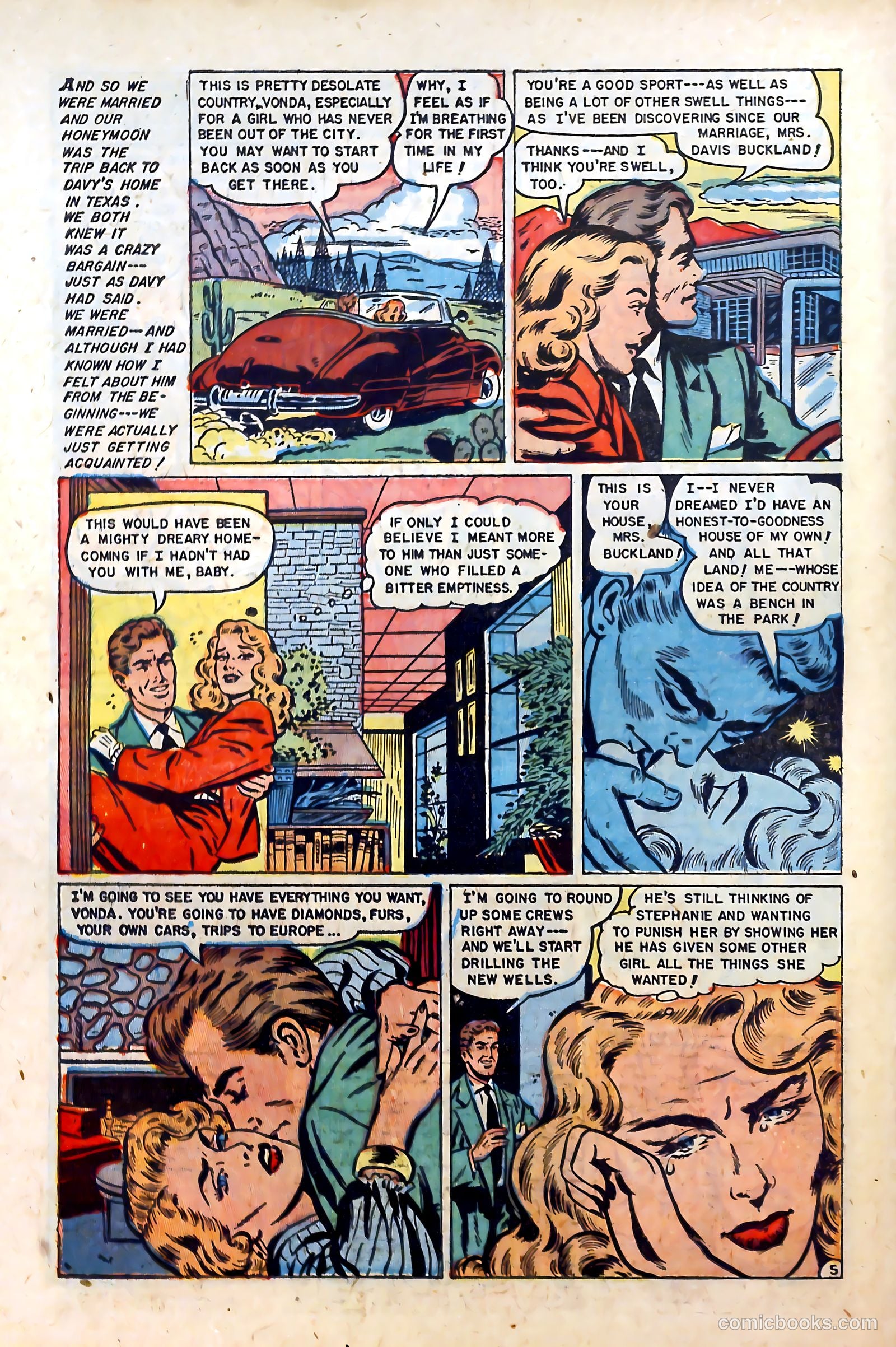 Love at First Sight #22 (1953) — page 22 of 36
