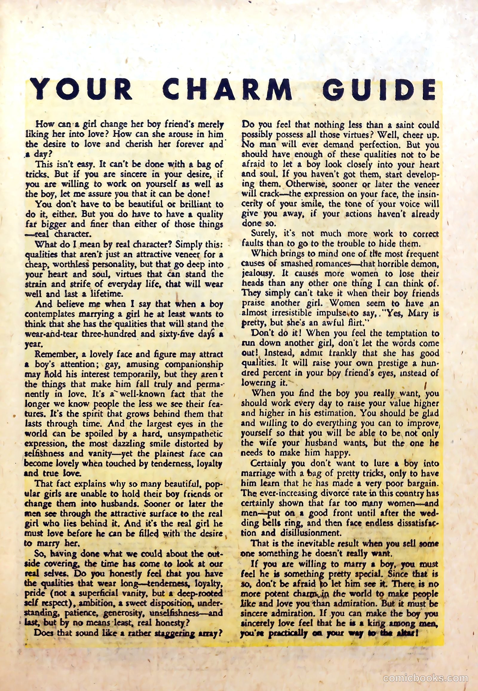 Love at First Sight #22 (1953) — page 25 of 36