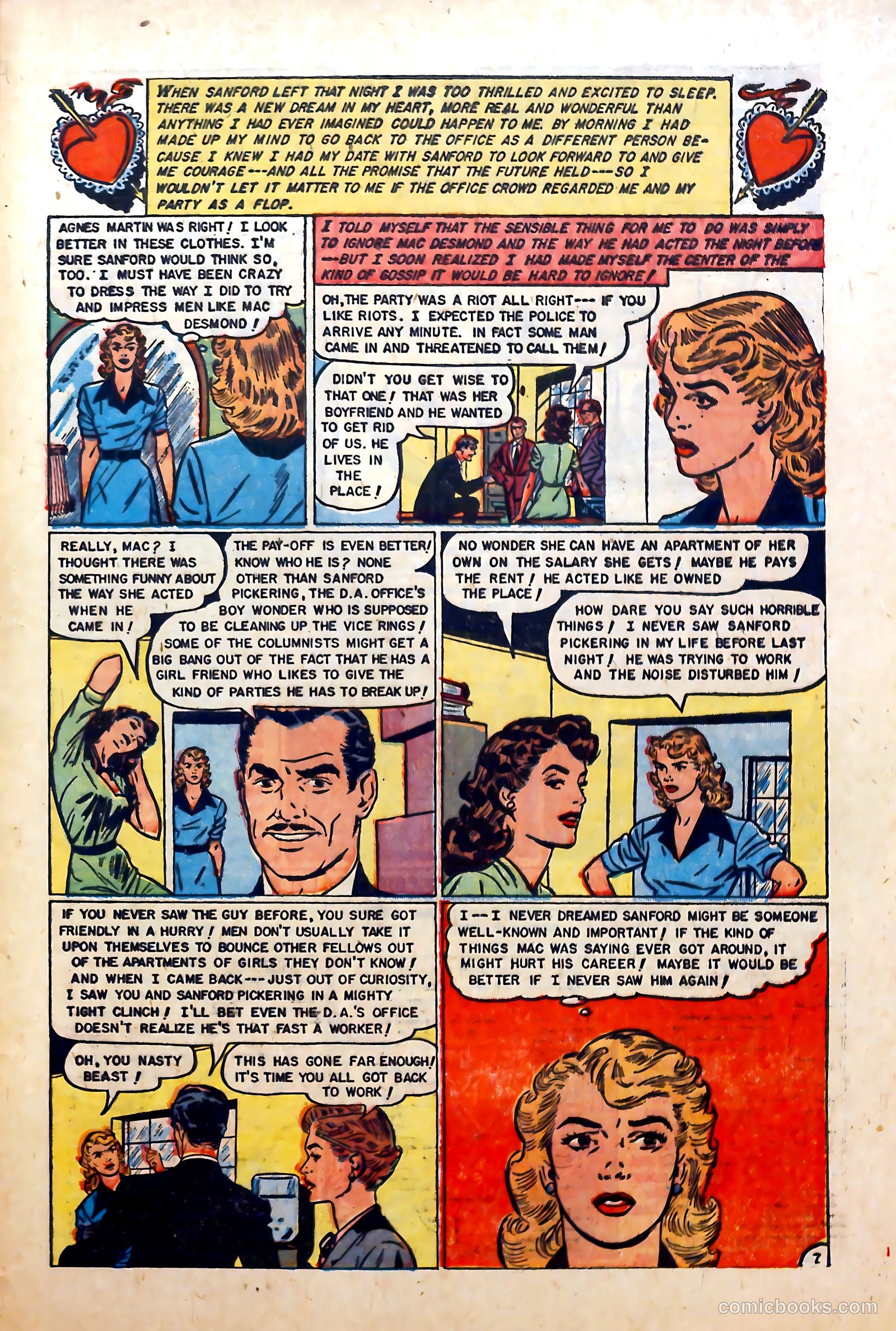 Love at First Sight #22 (1953) — page 33 of 36