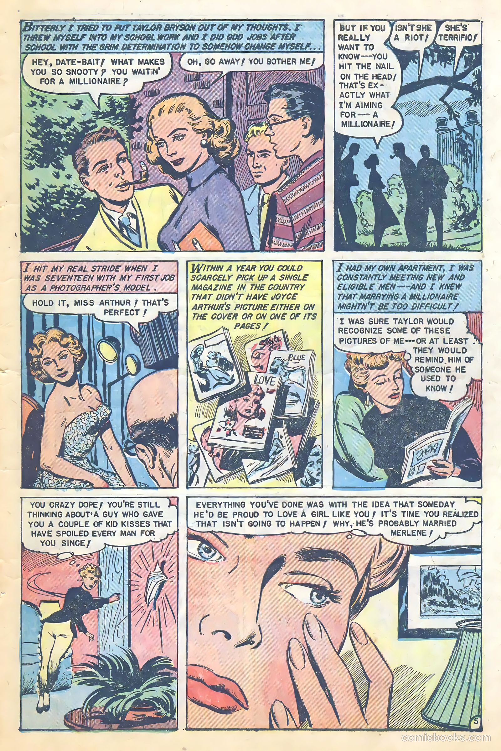 Love at First Sight #23 (1953) — page 7 of 36