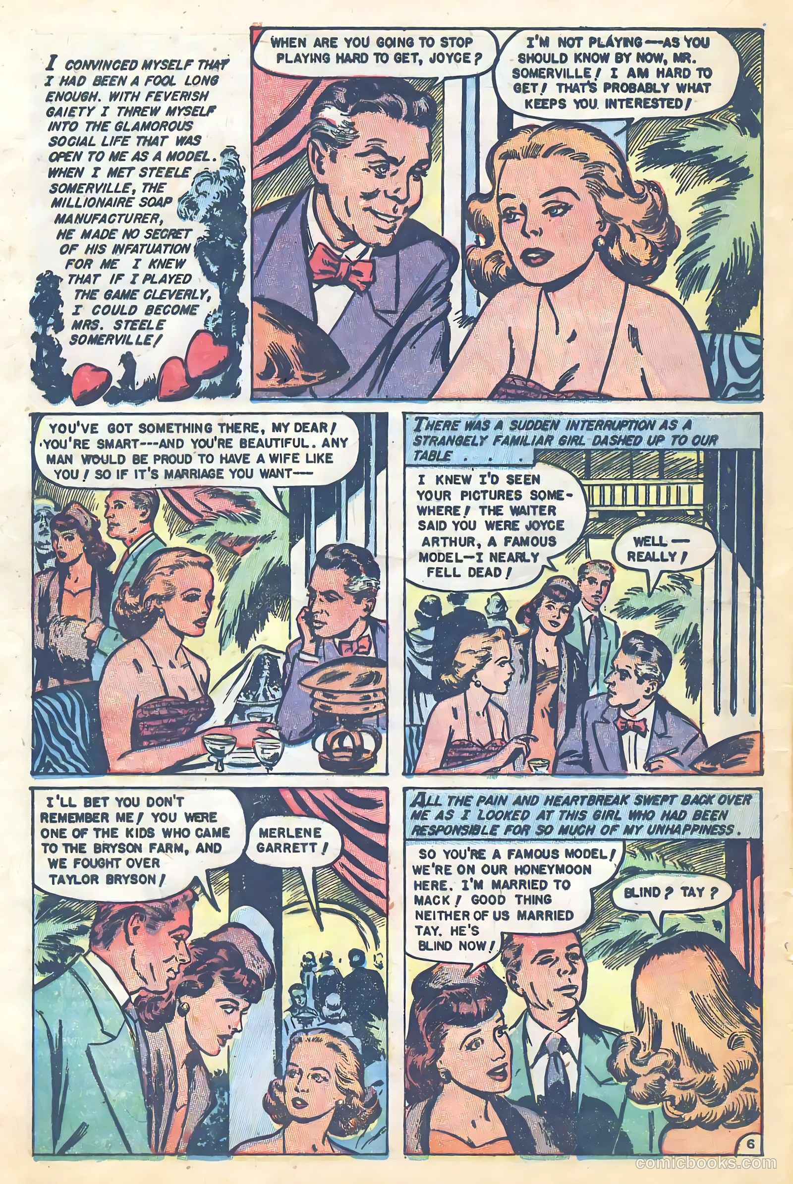 Love at First Sight #23 (1953) — page 8 of 36