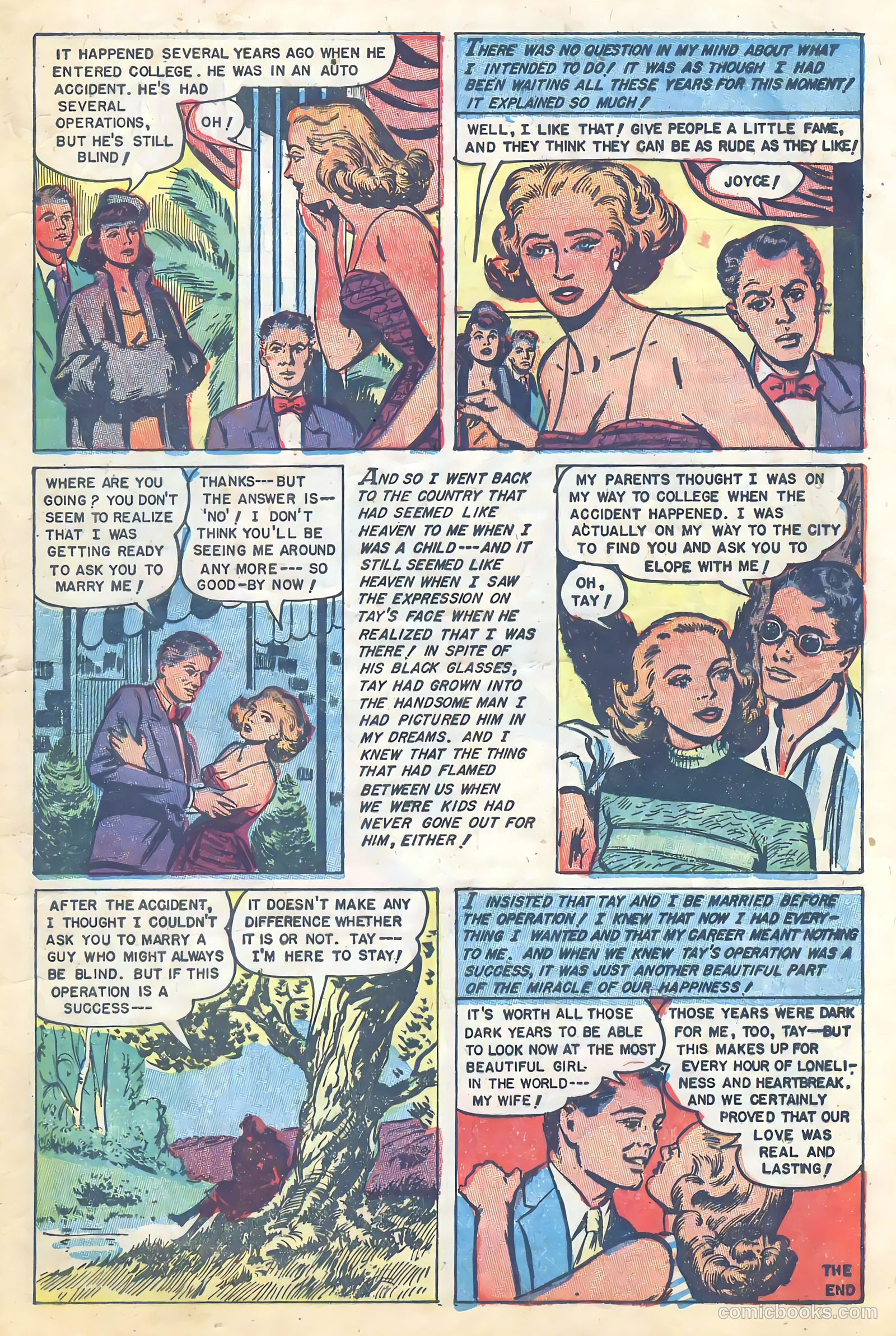 Love at First Sight #23 (1953) — page 9 of 36