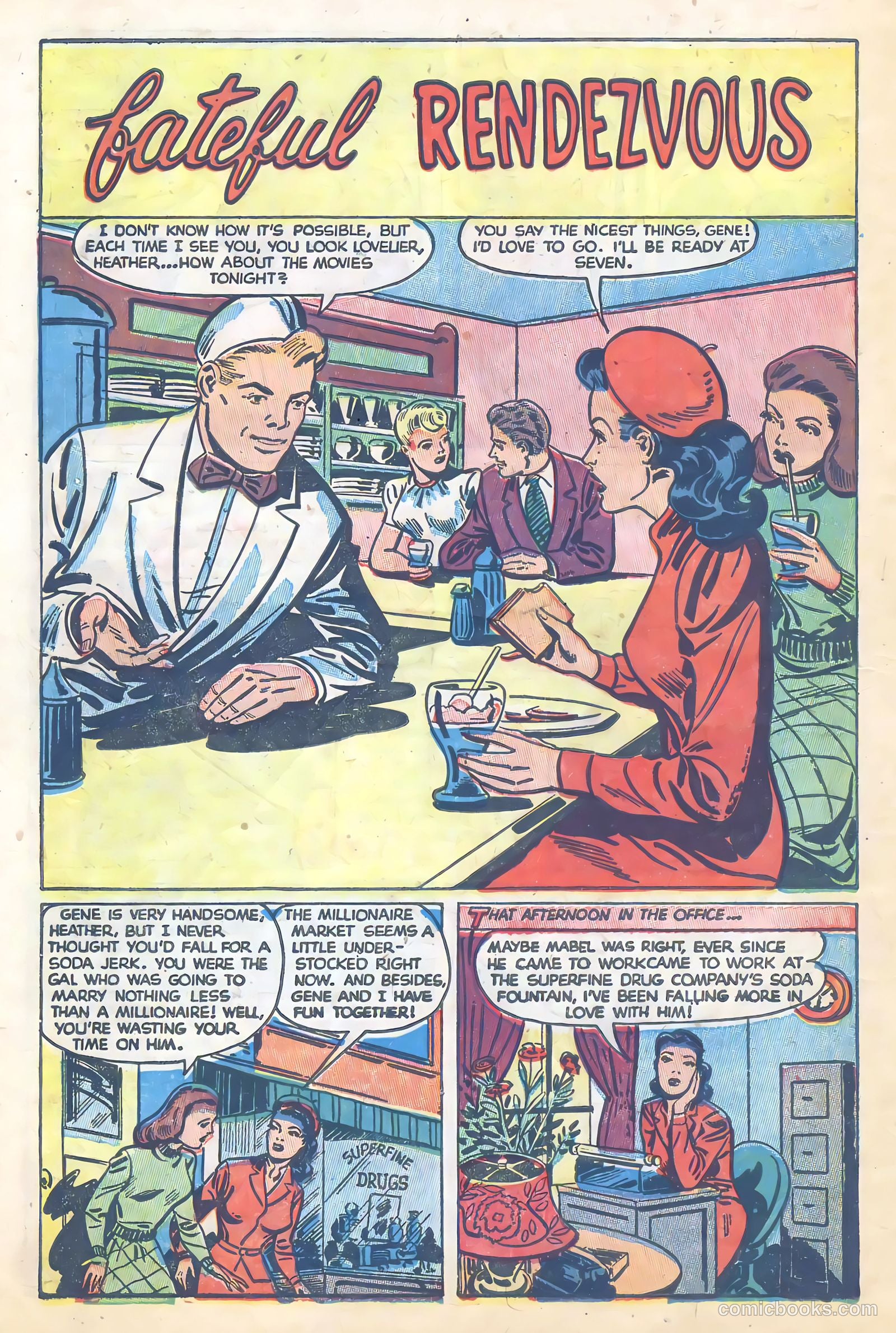 Love at First Sight #23 (1953) — page 10 of 36