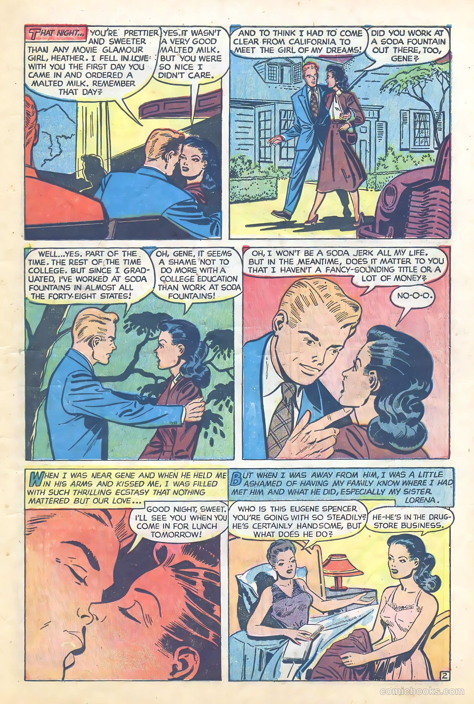 Love at First Sight #23 (1953) — page 11 of 36
