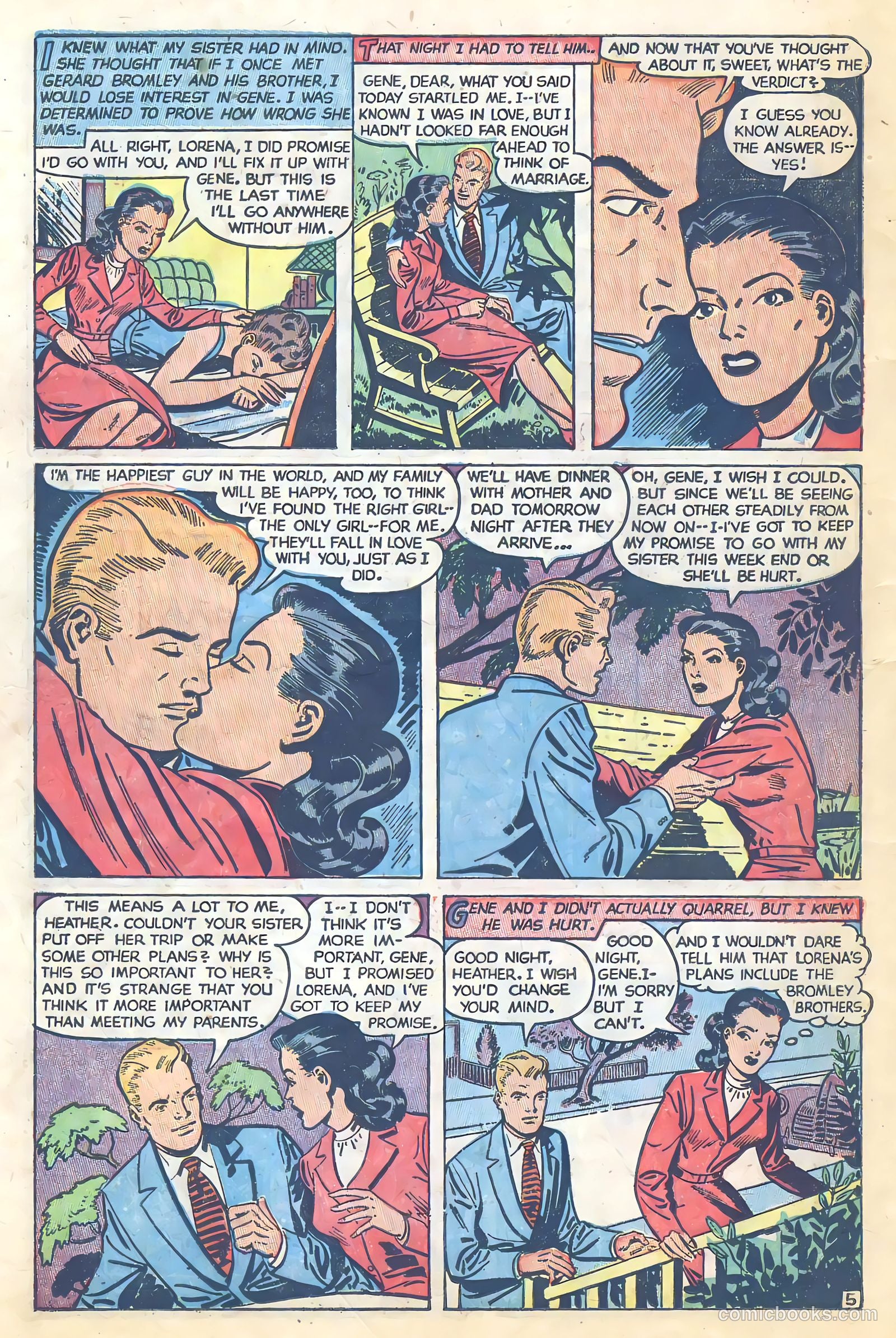 Love at First Sight #23 (1953) — page 14 of 36