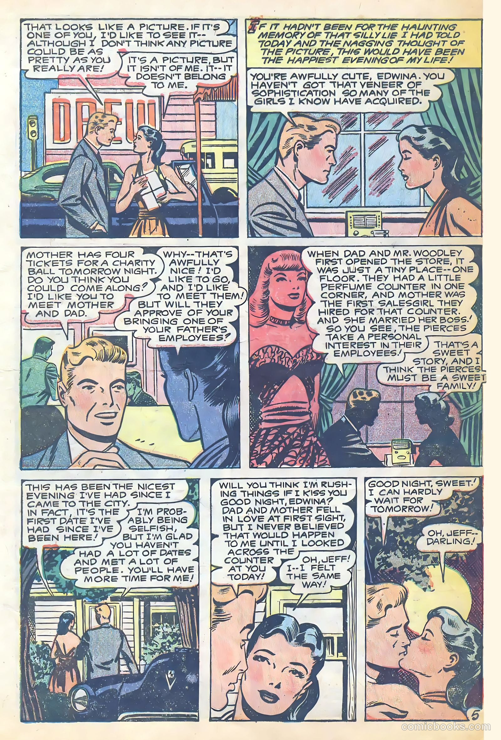 Love at First Sight #23 (1953) — page 32 of 36