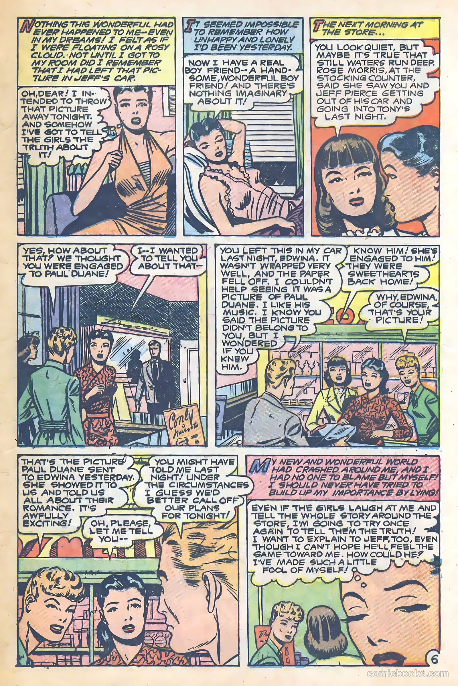 Love at First Sight #23 (1953) — page 33 of 36