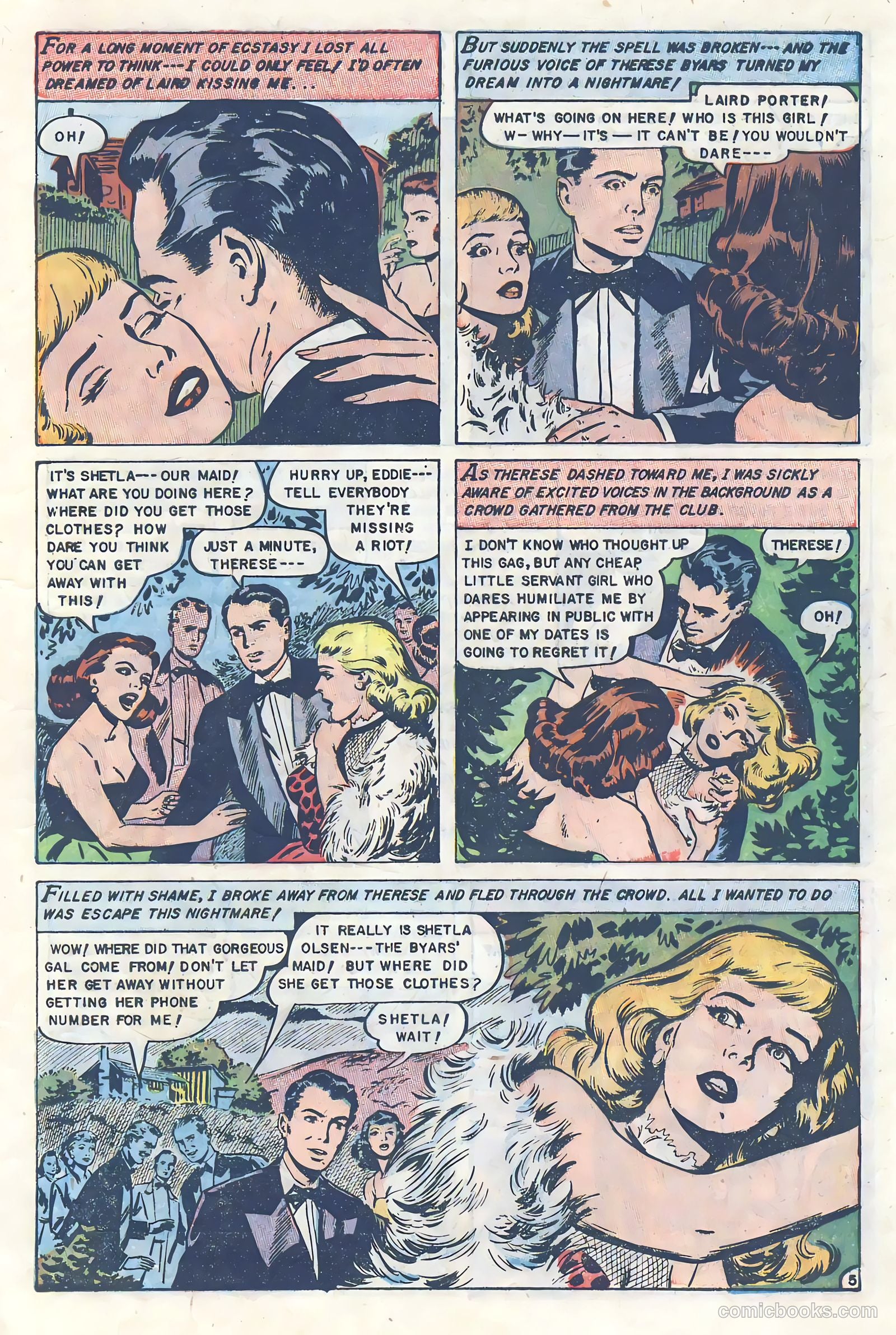 Love at First Sight #24 (1953) — page 7 of 36
