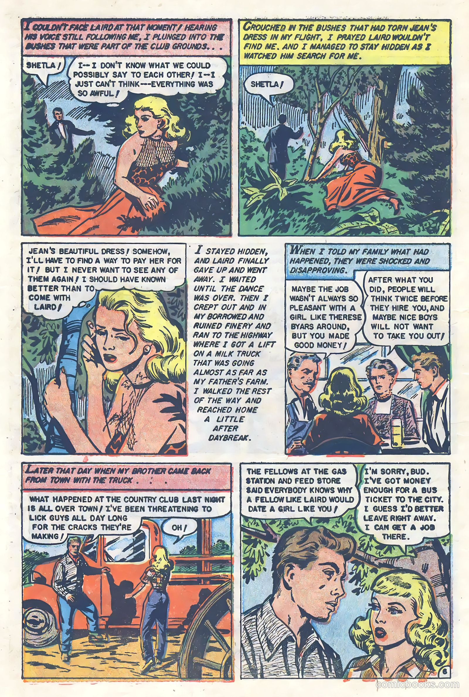 Love at First Sight #24 (1953) — page 8 of 36