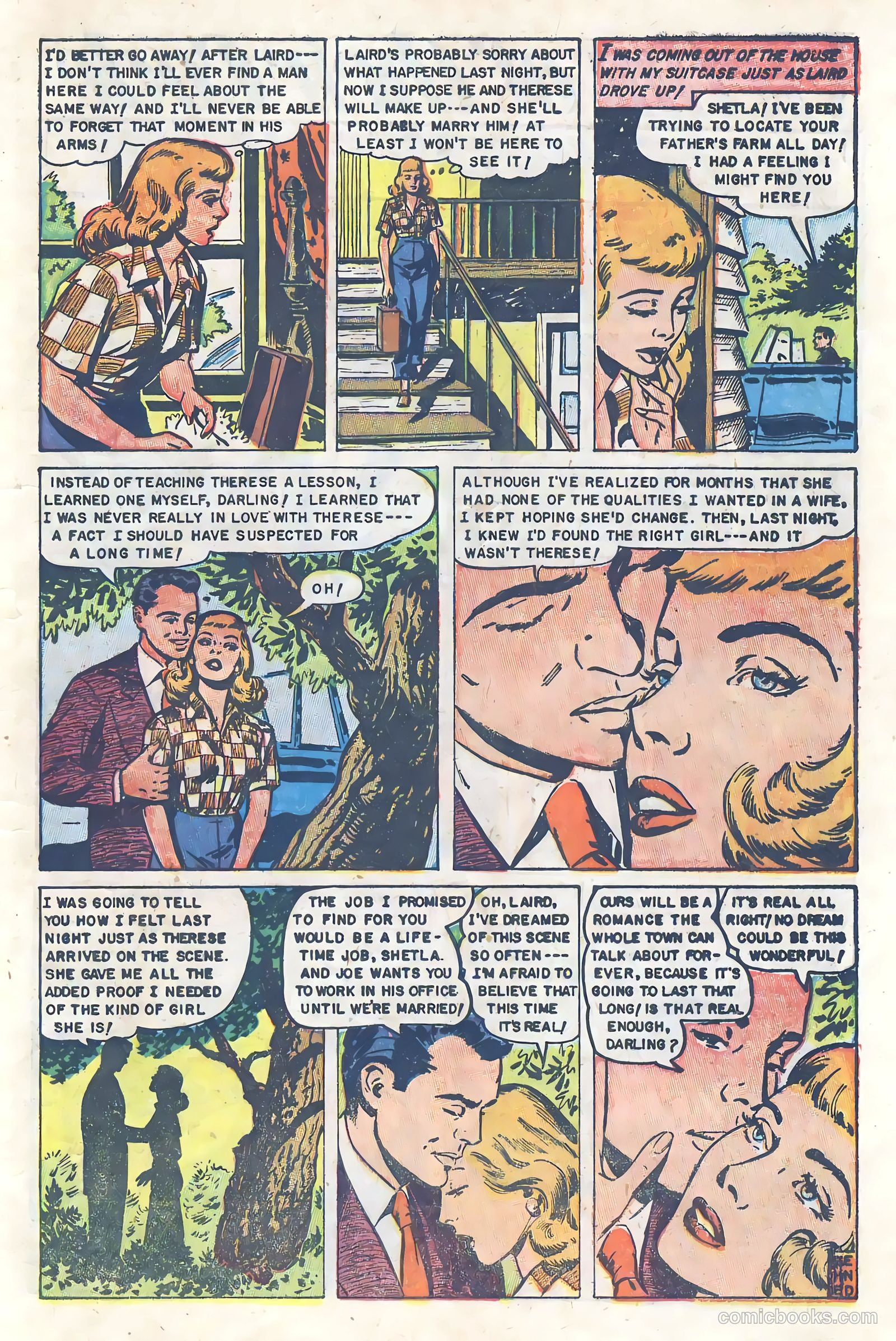 Love at First Sight #24 (1953) — page 9 of 36