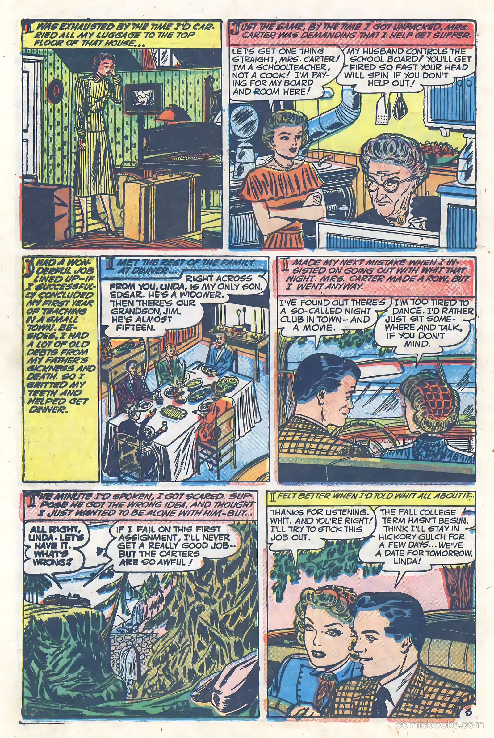 Love at First Sight #24 (1953) — page 12 of 36