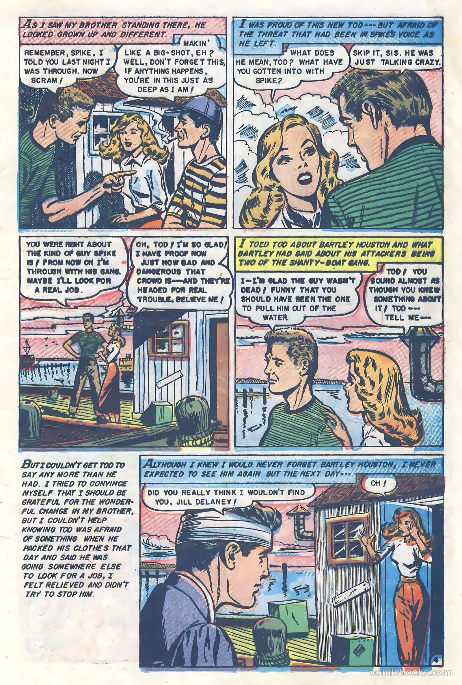 Love at First Sight #24 (1953) — page 21 of 36