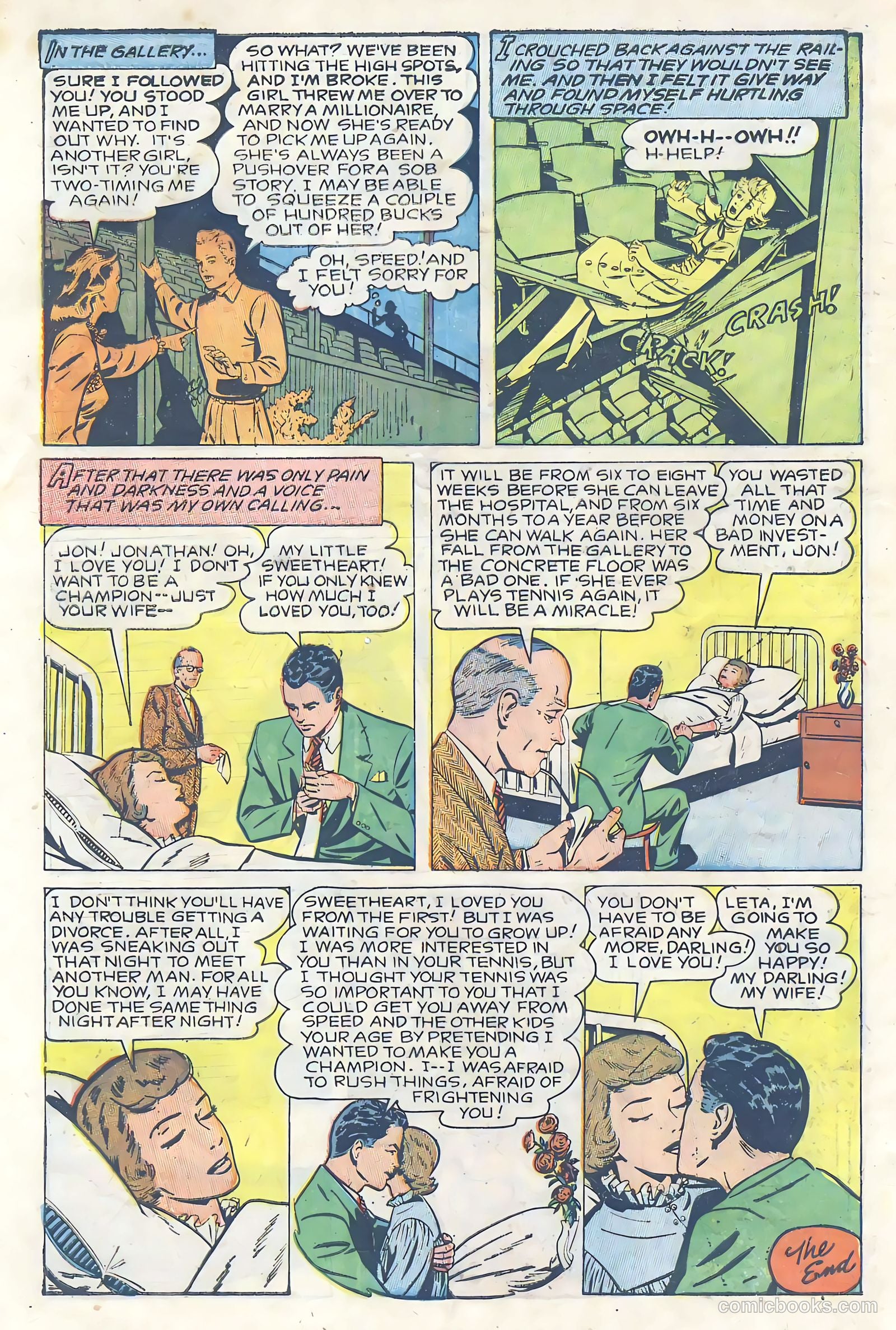 Love at First Sight #24 (1953) — page 34 of 36