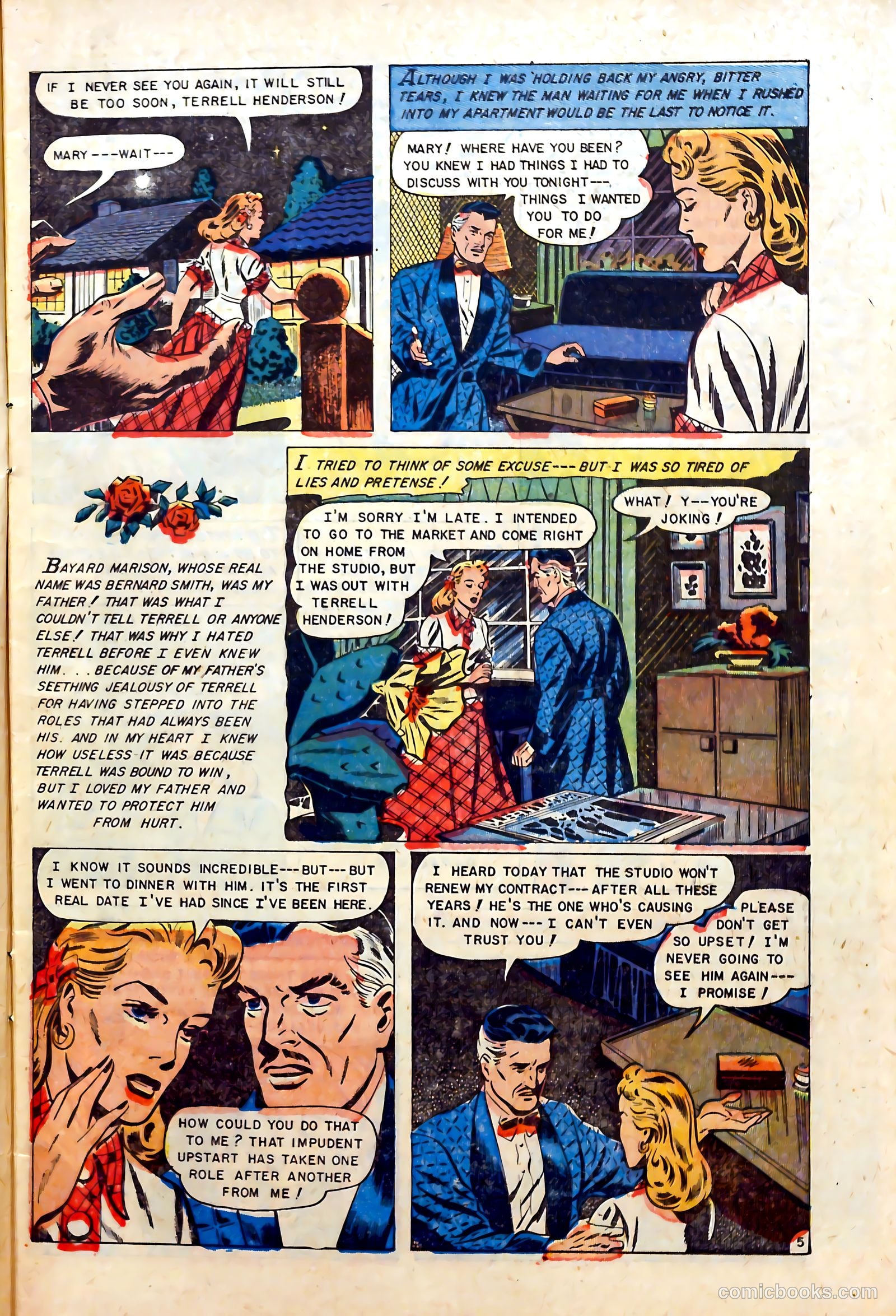 Love at First Sight #25 (1953) — page 7 of 36
