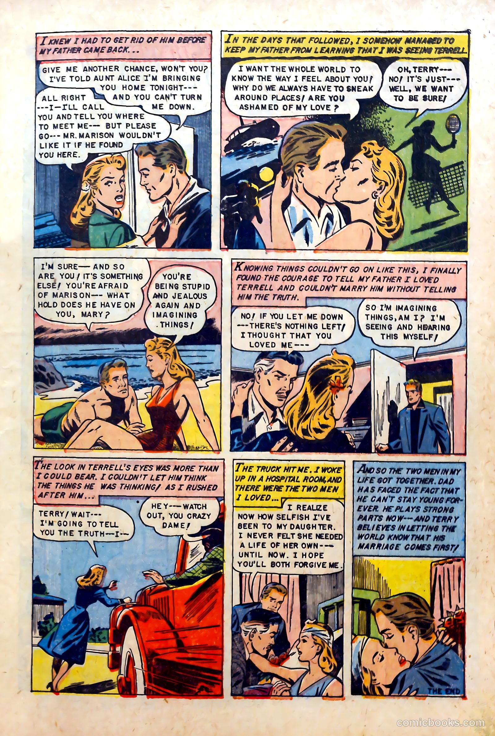 Love at First Sight #25 (1953) — page 9 of 36