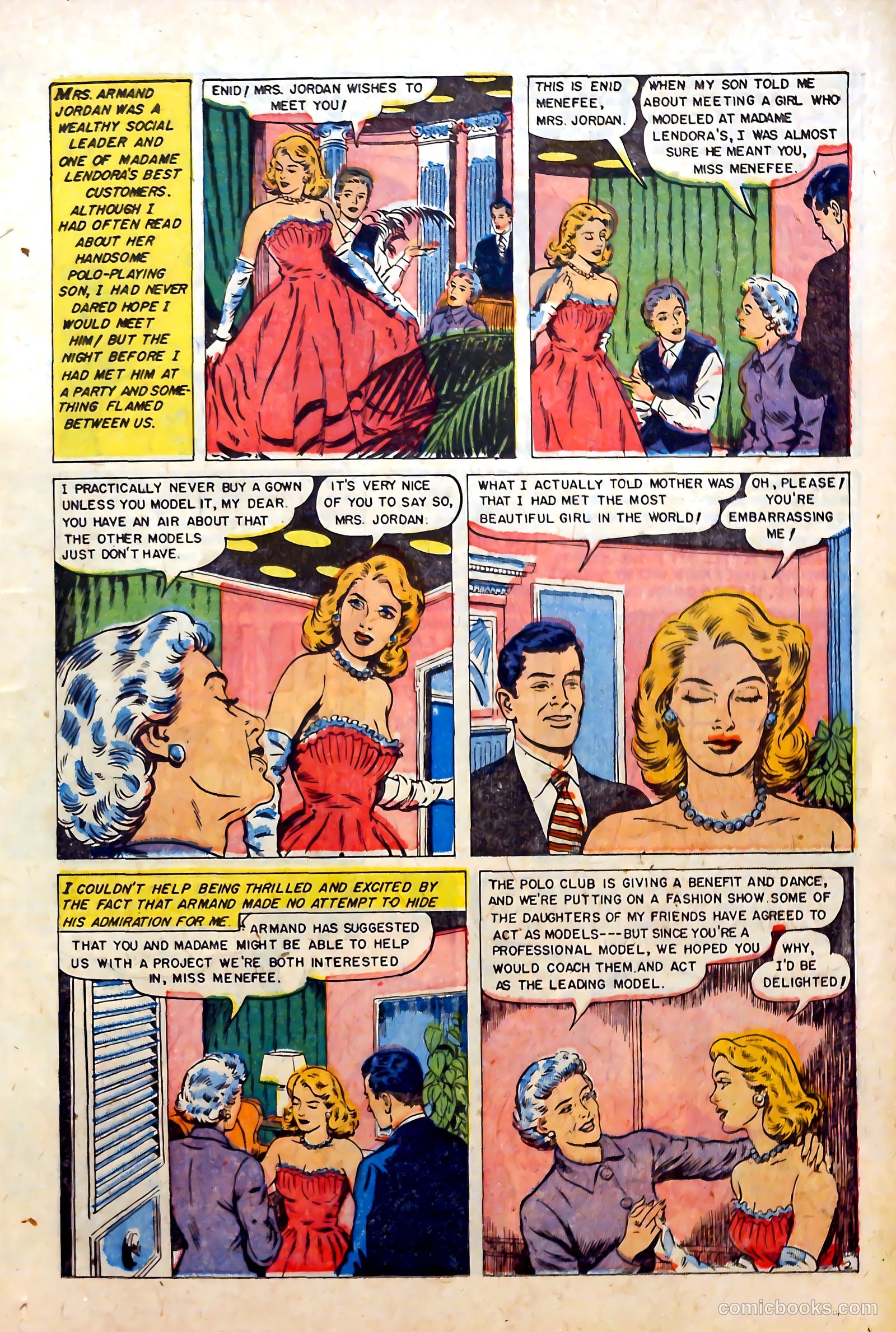 Love at First Sight #25 (1953) — page 11 of 36