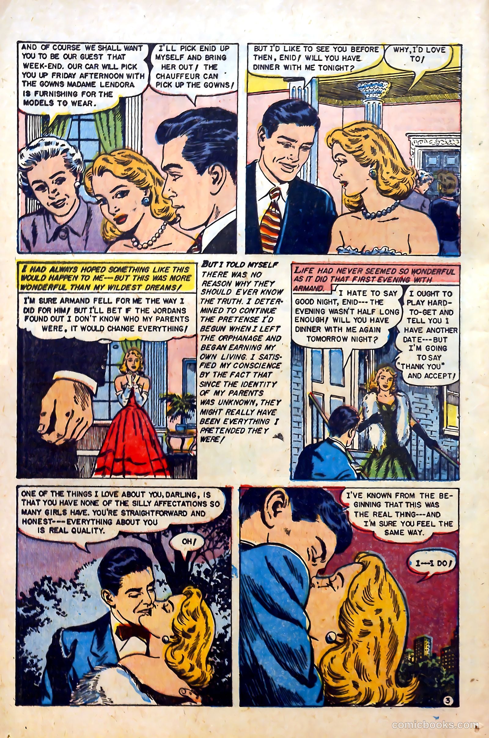 Love at First Sight #25 (1953) — page 12 of 36