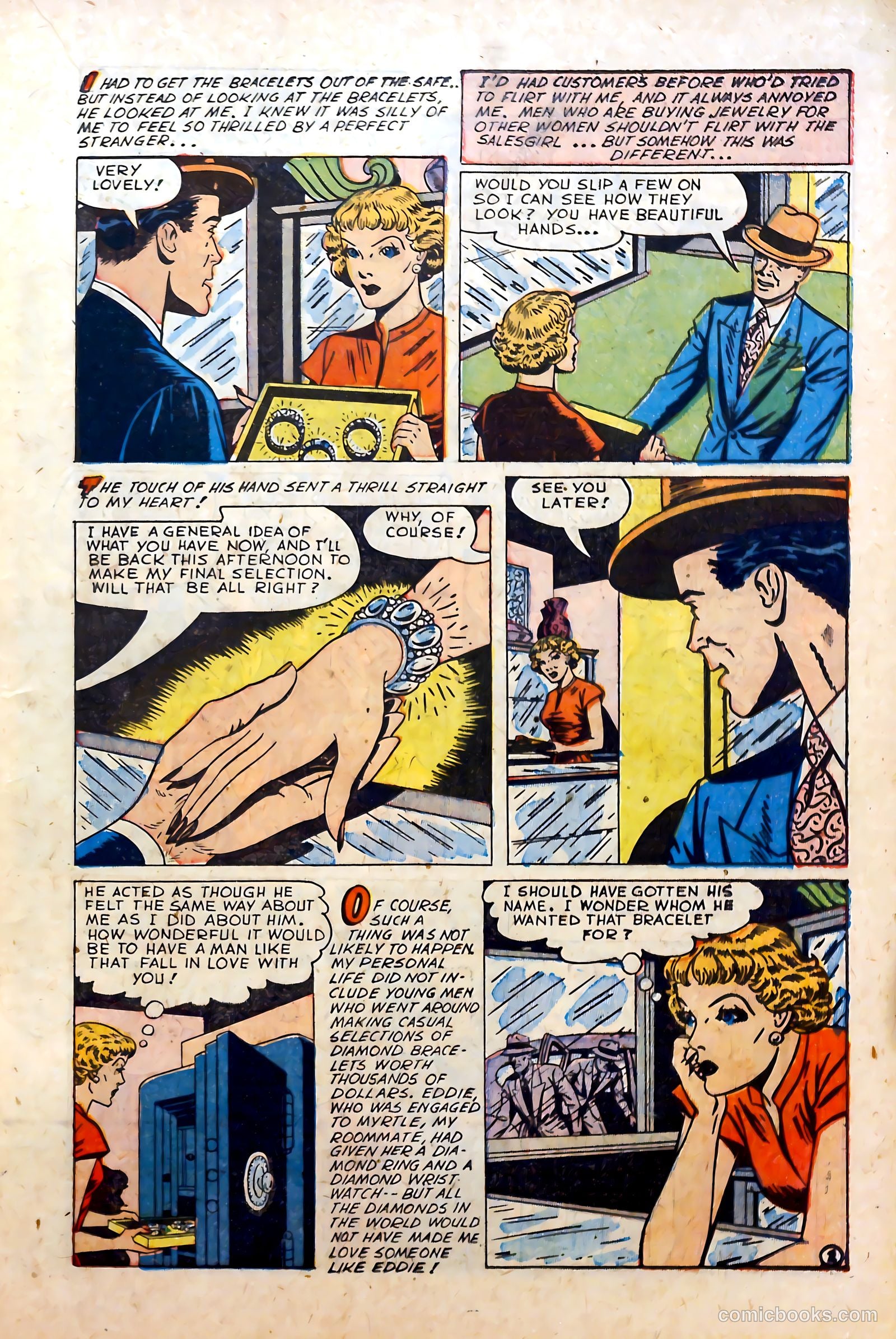 Love at First Sight #25 (1953) — page 19 of 36