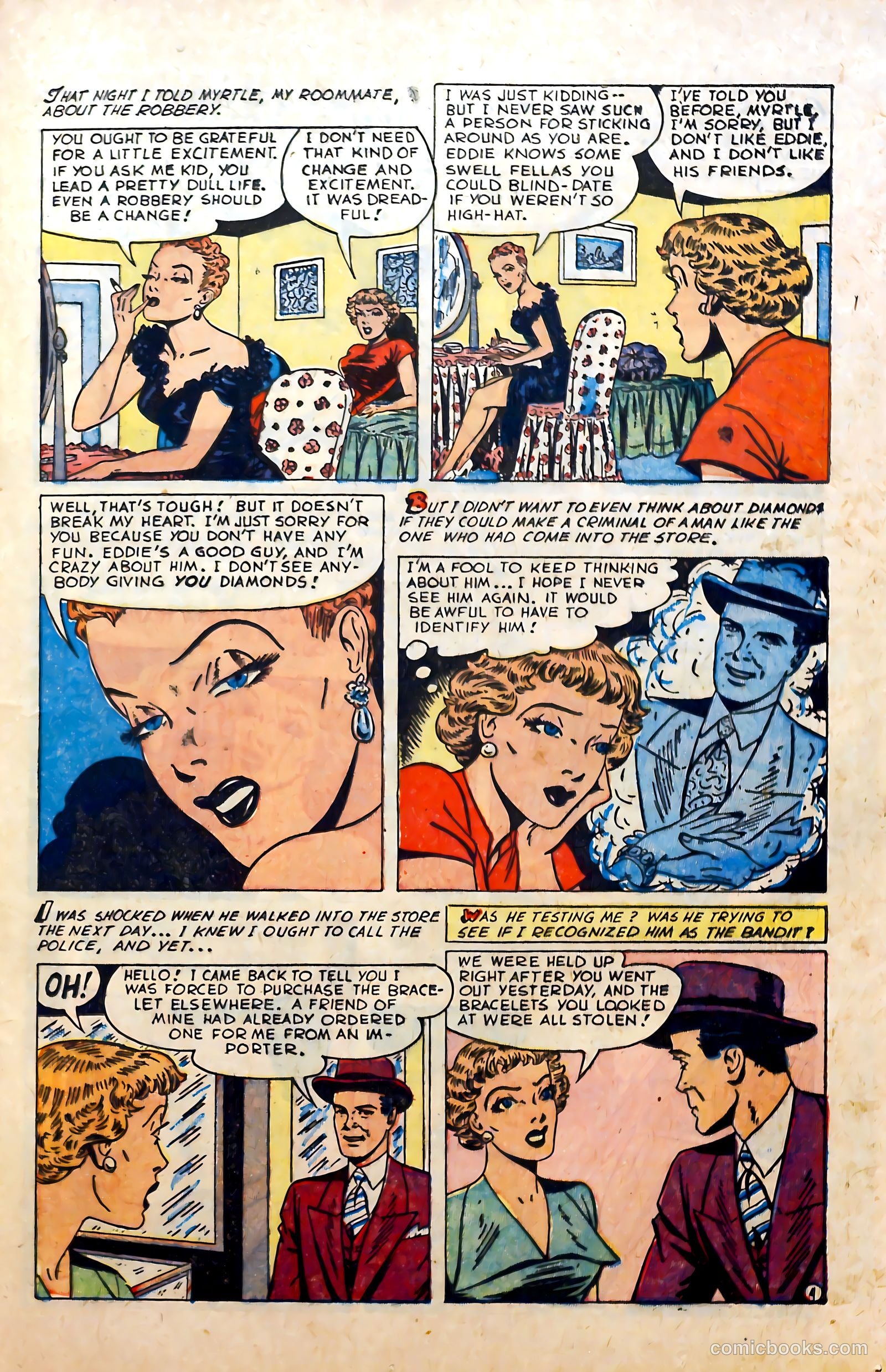 Love at First Sight #25 (1953) — page 21 of 36