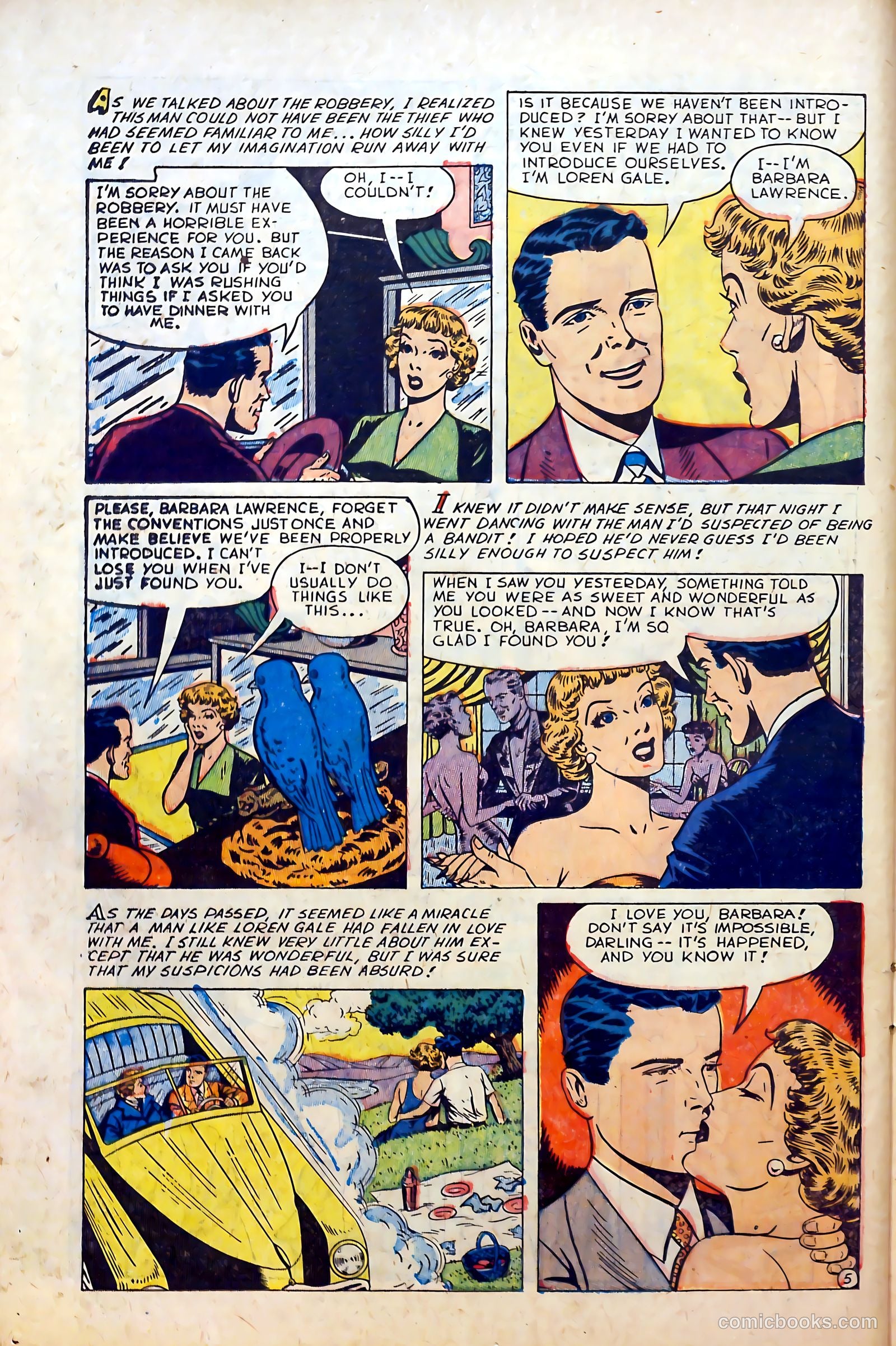 Love at First Sight #25 (1953) — page 22 of 36