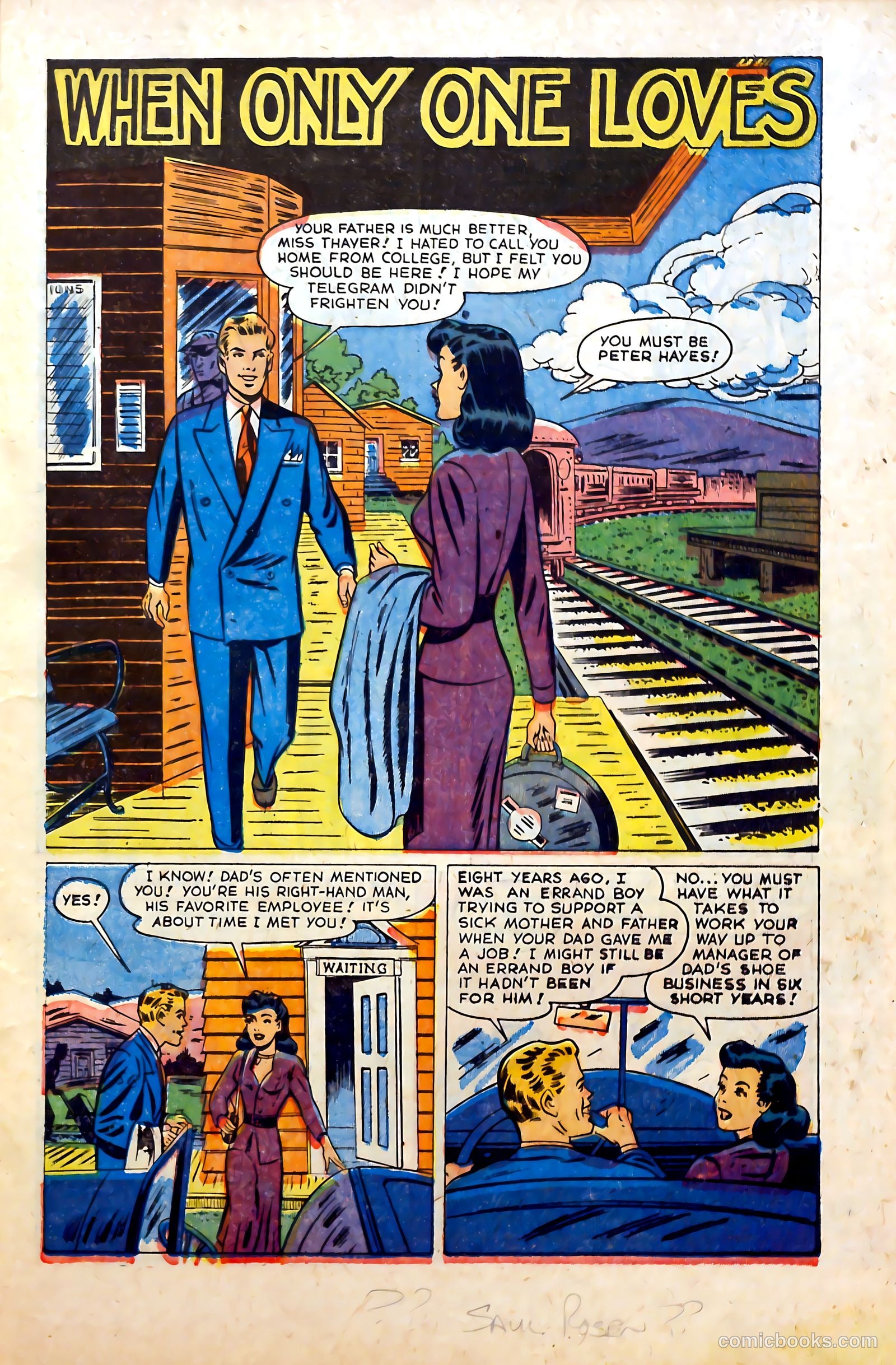 Love at First Sight #25 (1953) — page 27 of 36
